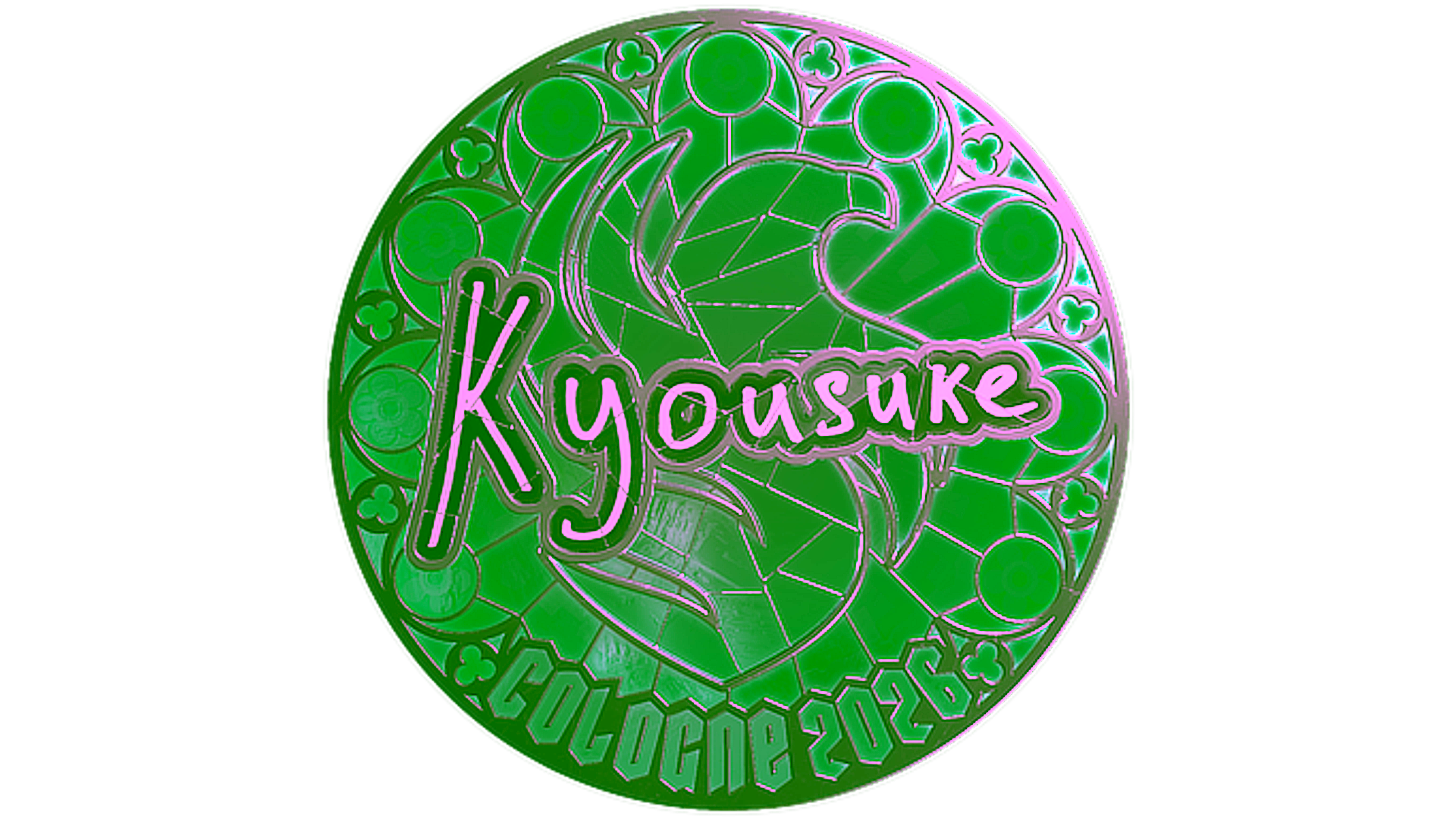 Display for Sticker | kyousuke (Foil) | Cologne 2026