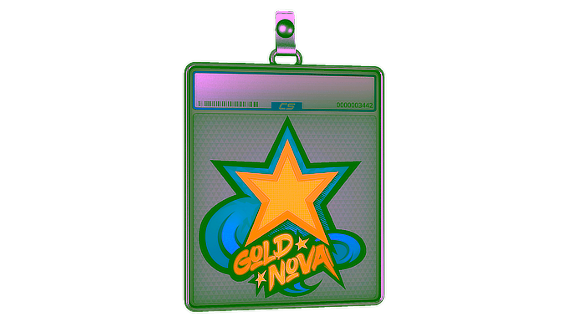 Дисплей для Sticker Slab | Gold Nova