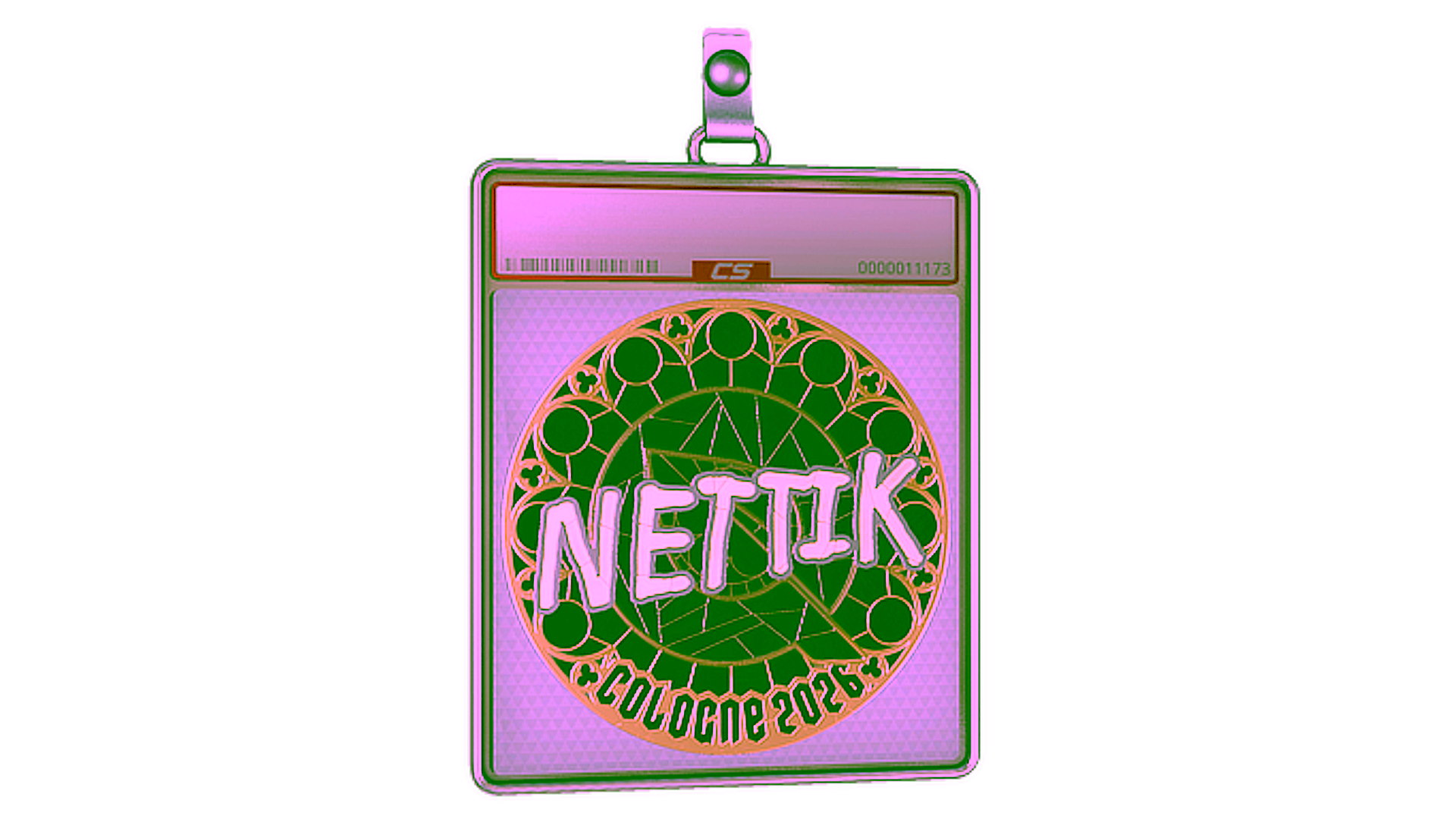 Display for Sticker Slab | nettik (Gold) | Cologne 2026