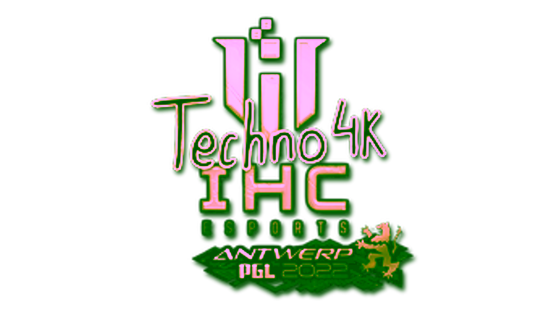 Sticker | Techno4K (Gold) | Antwerp 2022 için görüntü