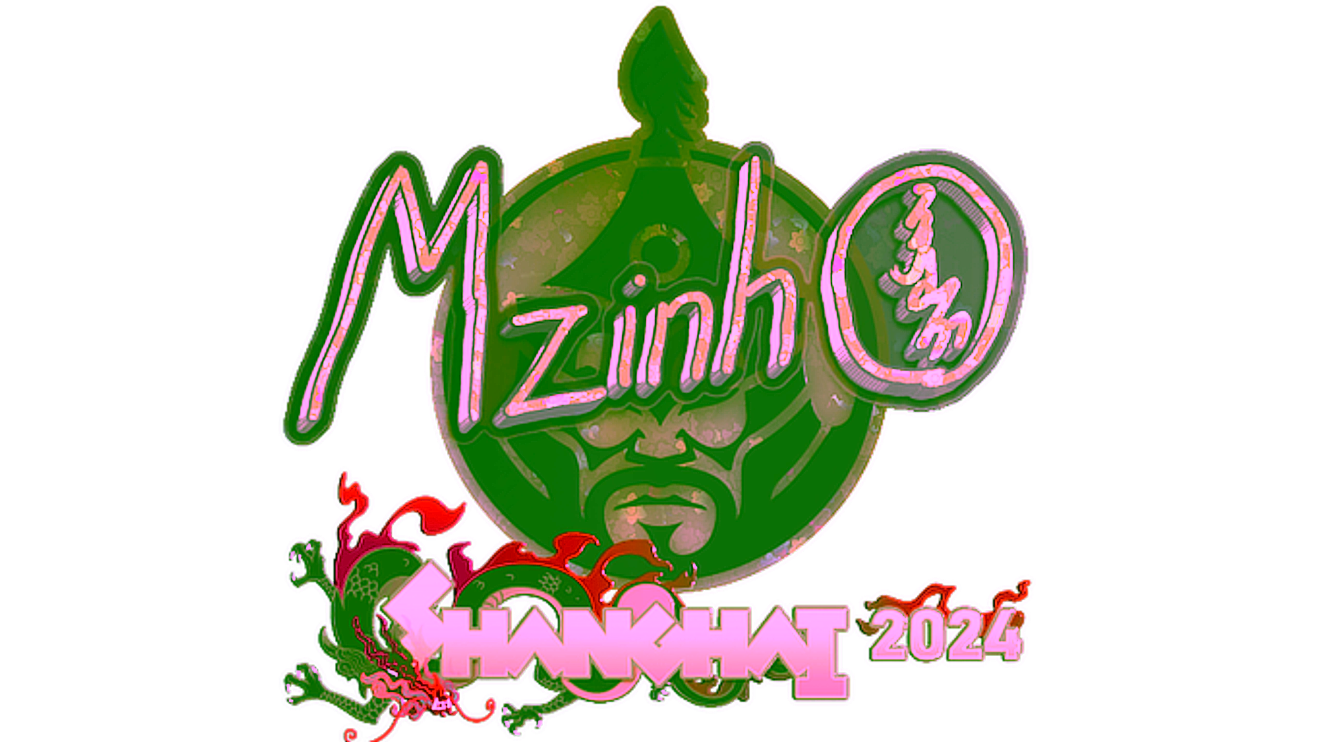Display for Sticker | mzinho (Glitter) | Shanghai 2024