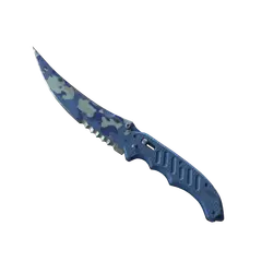 ★ Flip Knife | Bright Water (Well-Worn)