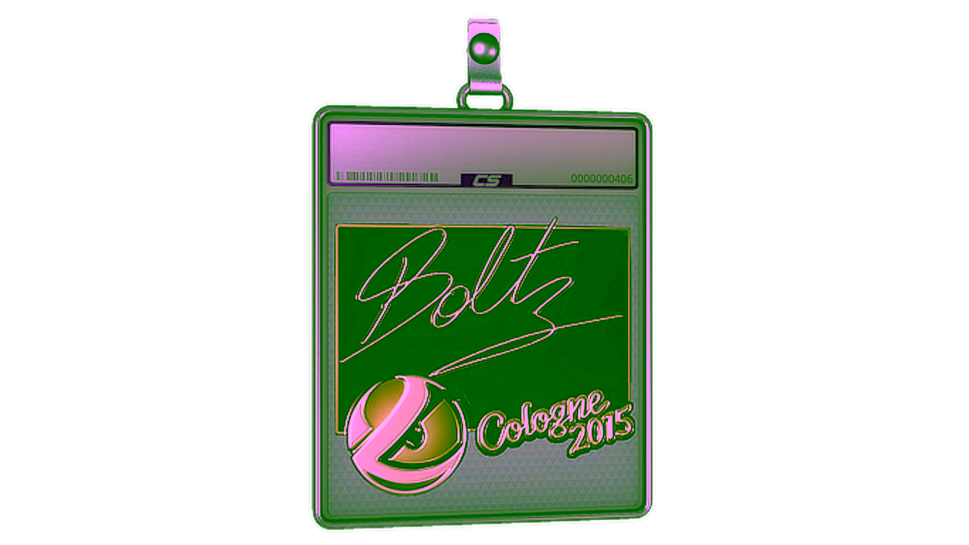 Mostrar para Sticker Slab | boltz (Gold) | Cologne 2015