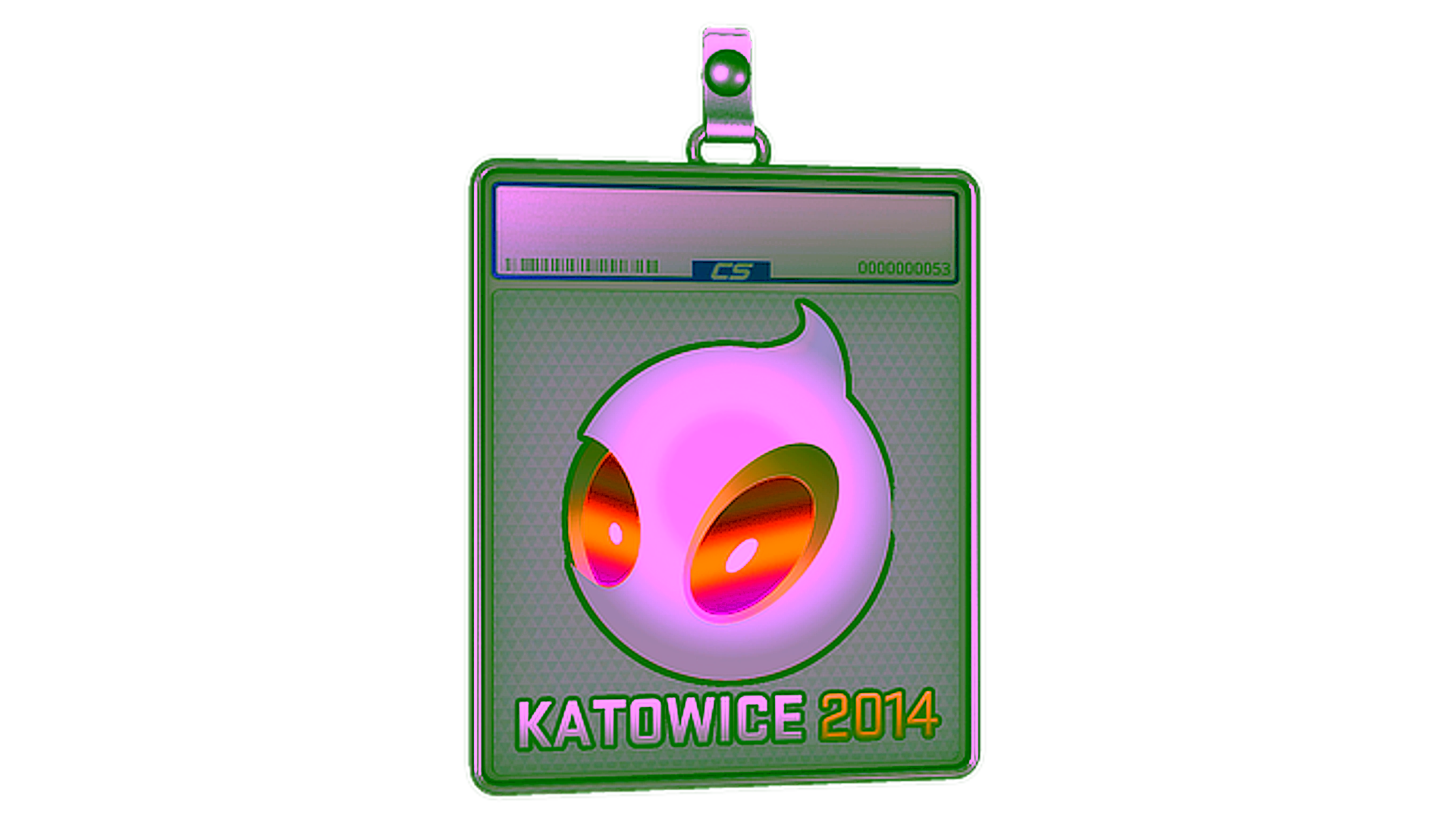 Display for Sticker Slab | Team Dignitas (Holo) | Katowice 2014