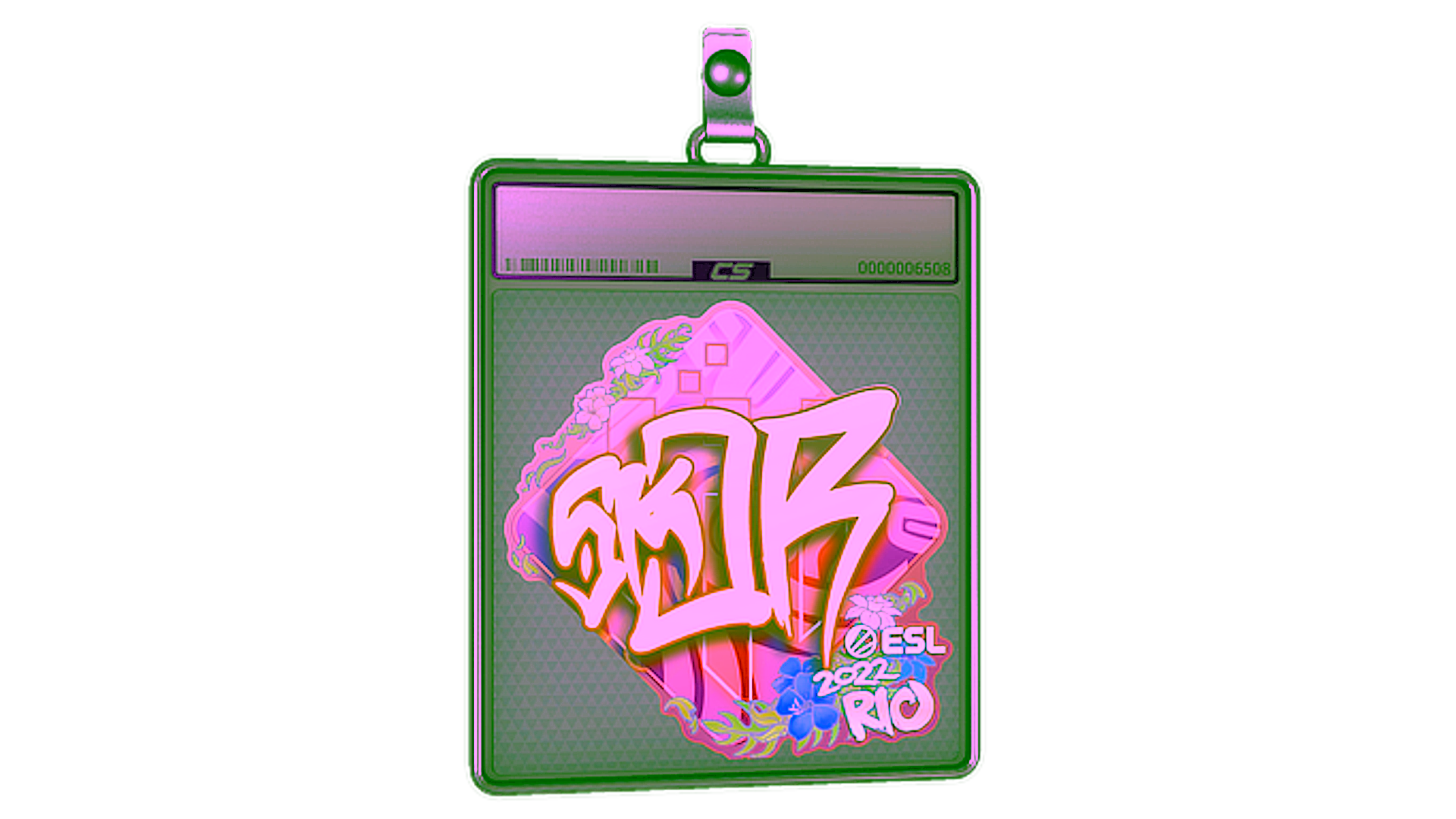 Affichage pour Sticker Slab | sk0R (Holo) | Rio 2022