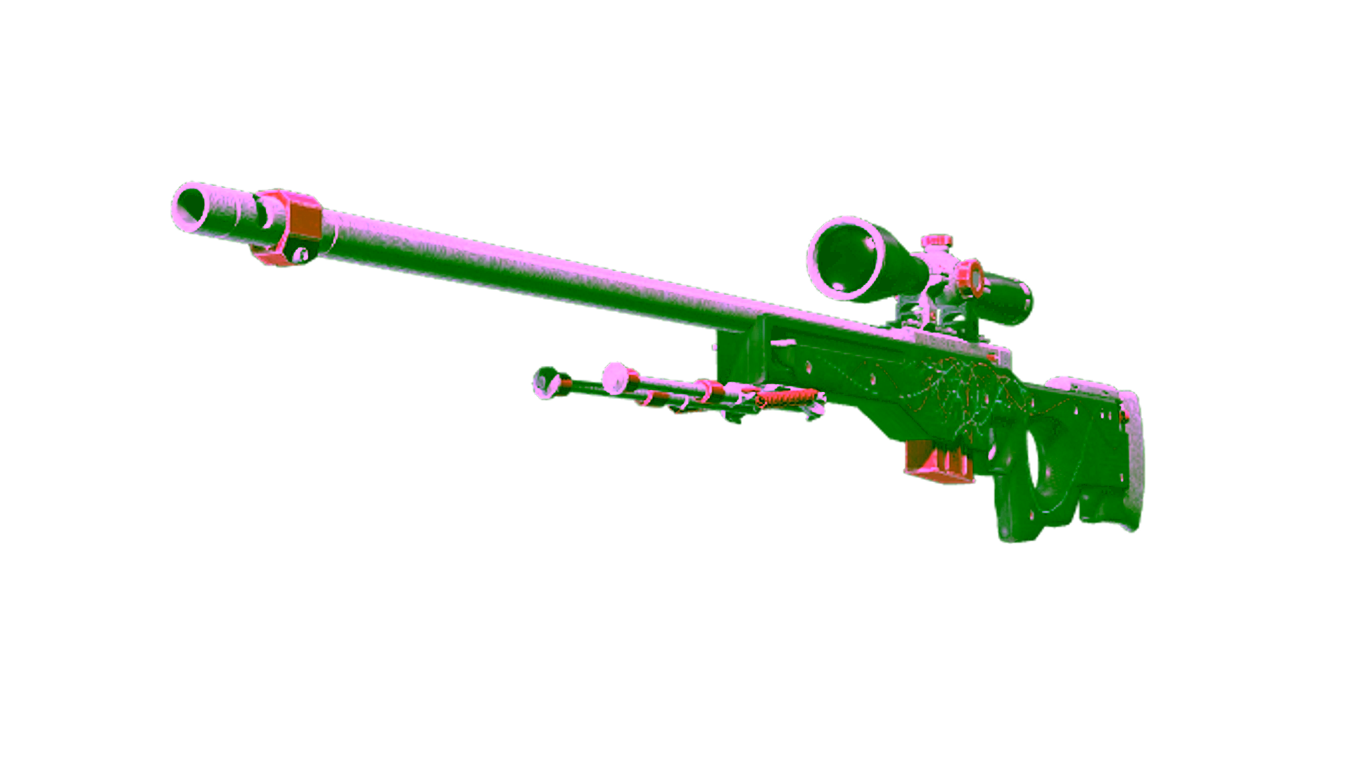 Exibição para StatTrak™ AWP | Capillary (Factory New)
