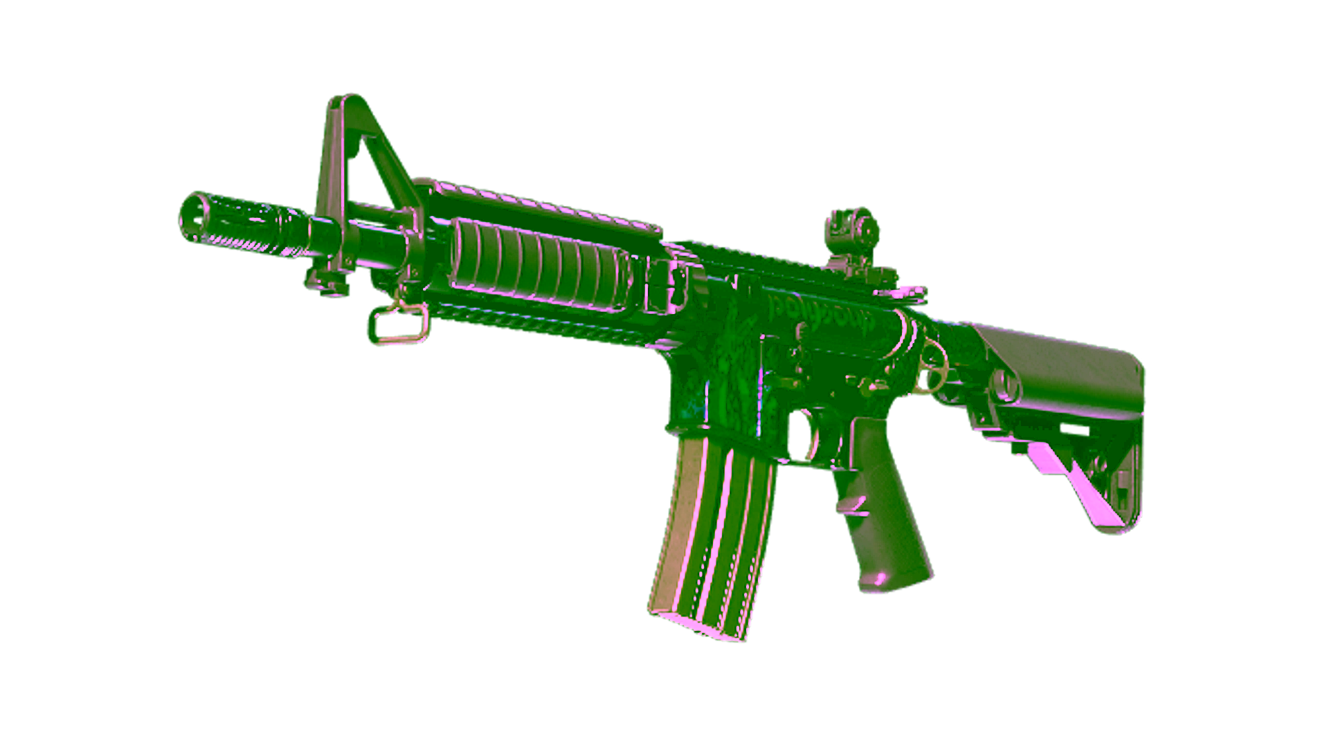 Display for Souvenir M4A4 | Polysoup (Well-Worn)