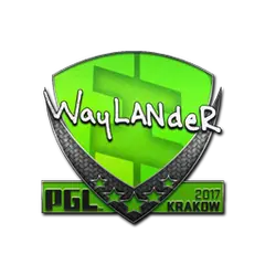 Sticker wayLander Krakow 2017