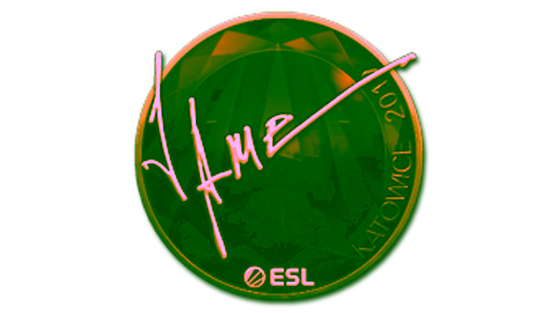 Display for Sticker | Jame (Gold) | Katowice 2019