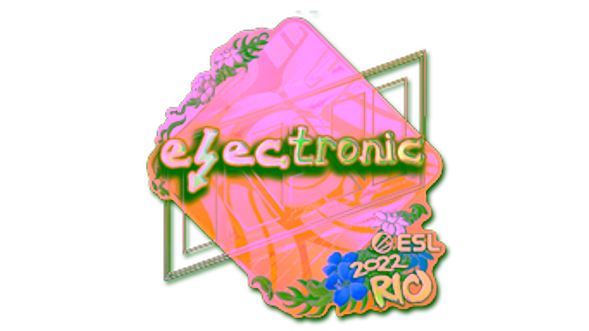 Display for Sticker | electronic (Holo) | Rio 2022