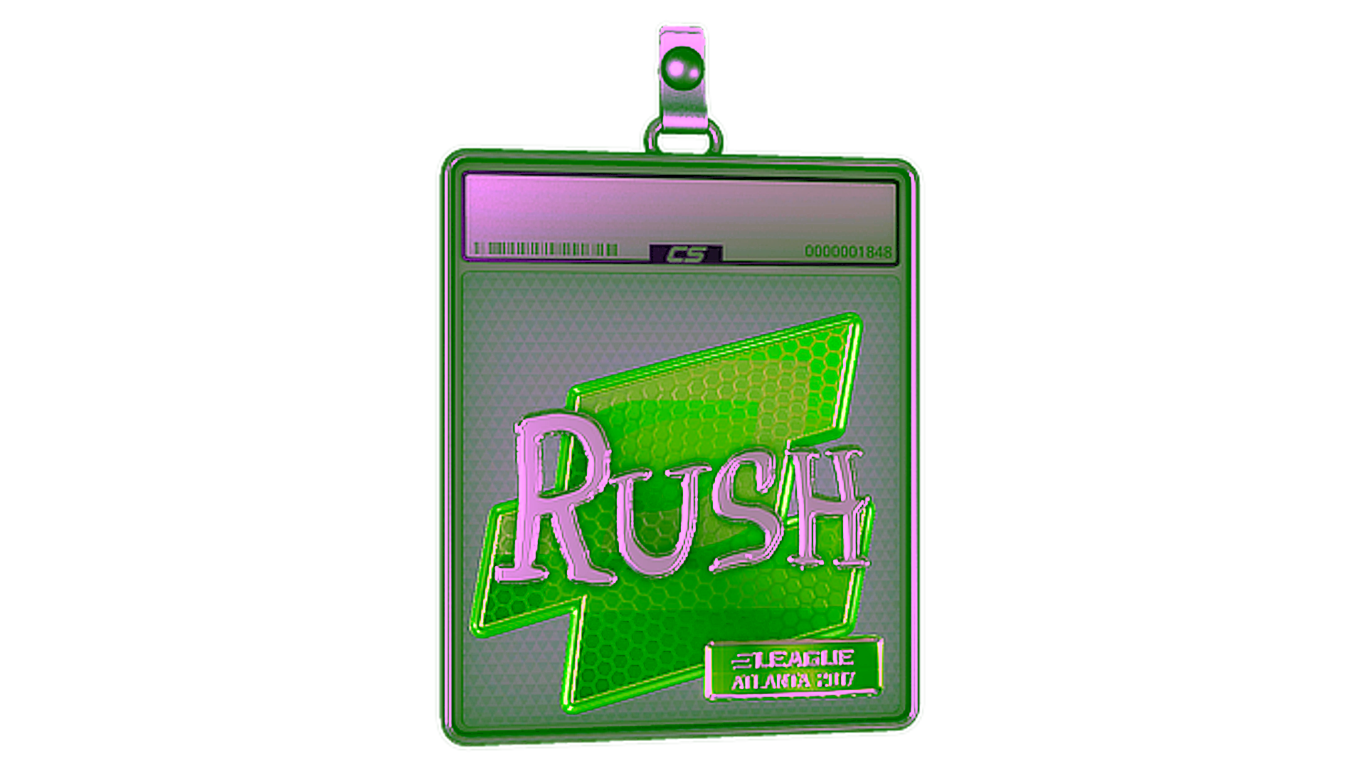 Display for Sticker Slab | RUSH (Foil) | Atlanta 2017