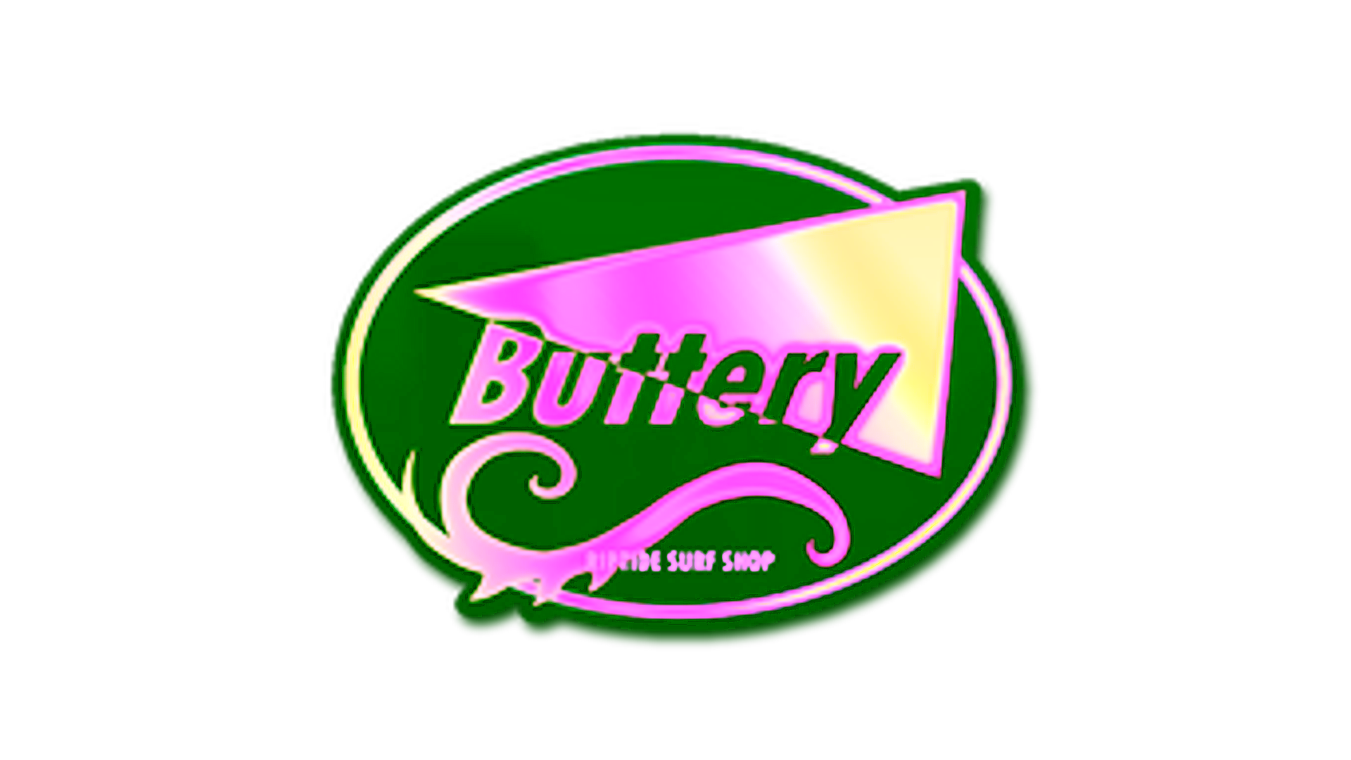 Display for Sticker | Watermelon Buttery (Holo)