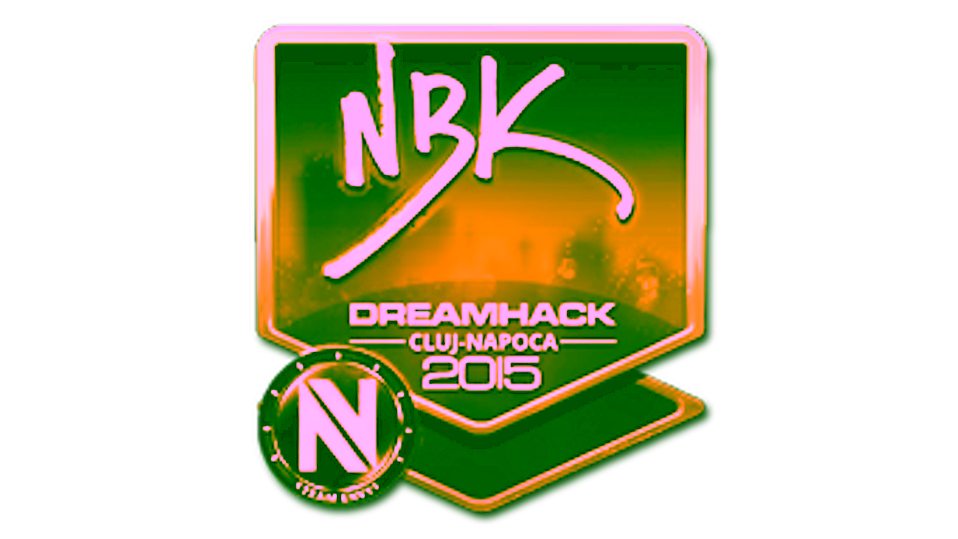 Exibição para Sticker | NBK- (Gold) | Cluj-Napoca 2015