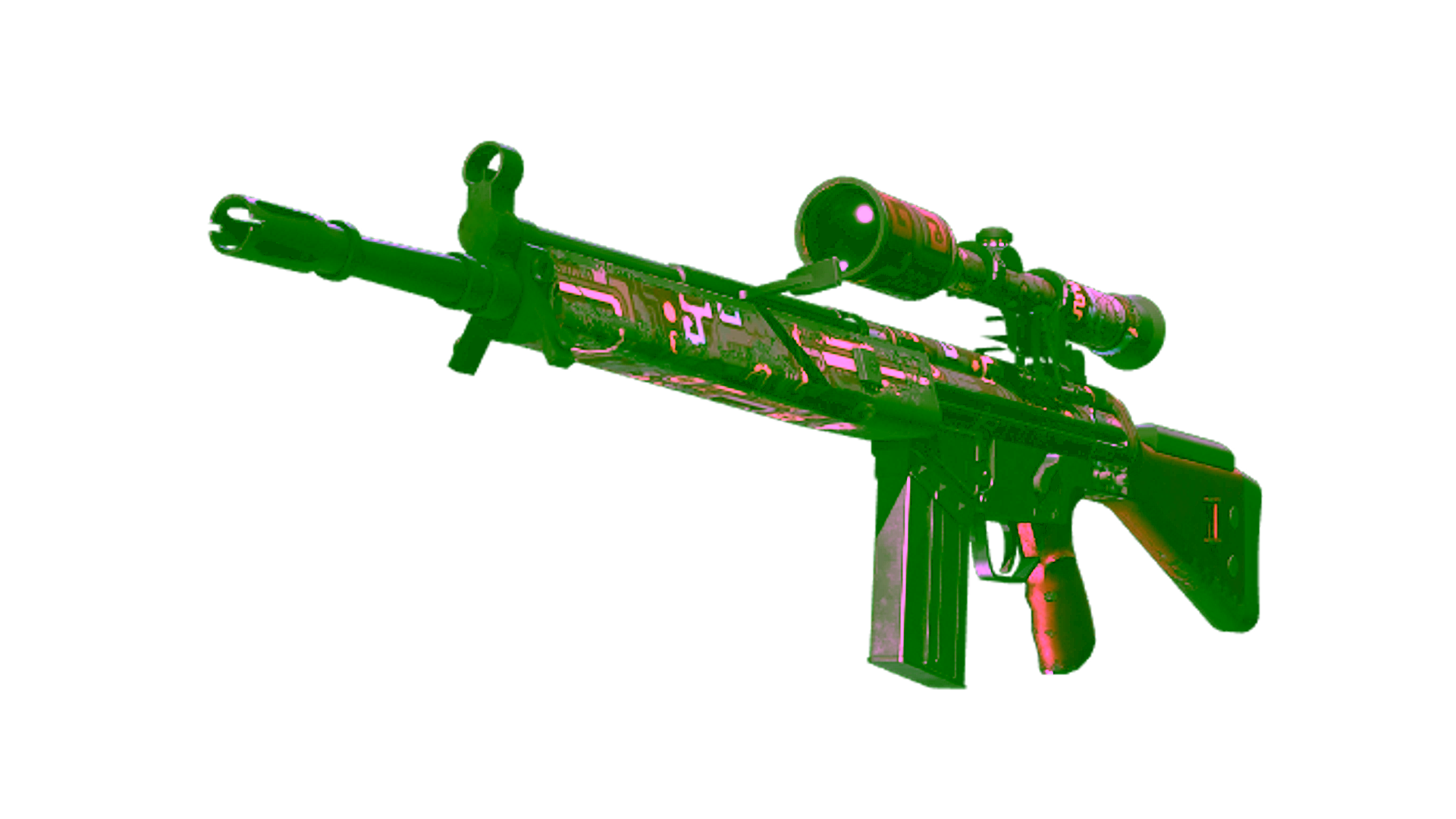 Display for Souvenir G3SG1 | Ancient Ritual (Well-Worn)