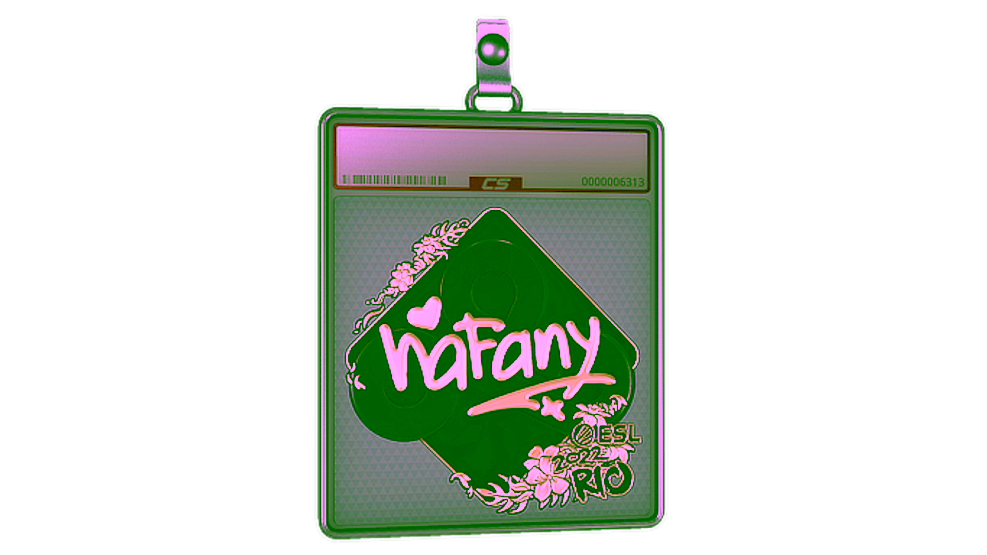 Affichage pour Sticker Slab | nafany (Gold) | Rio 2022