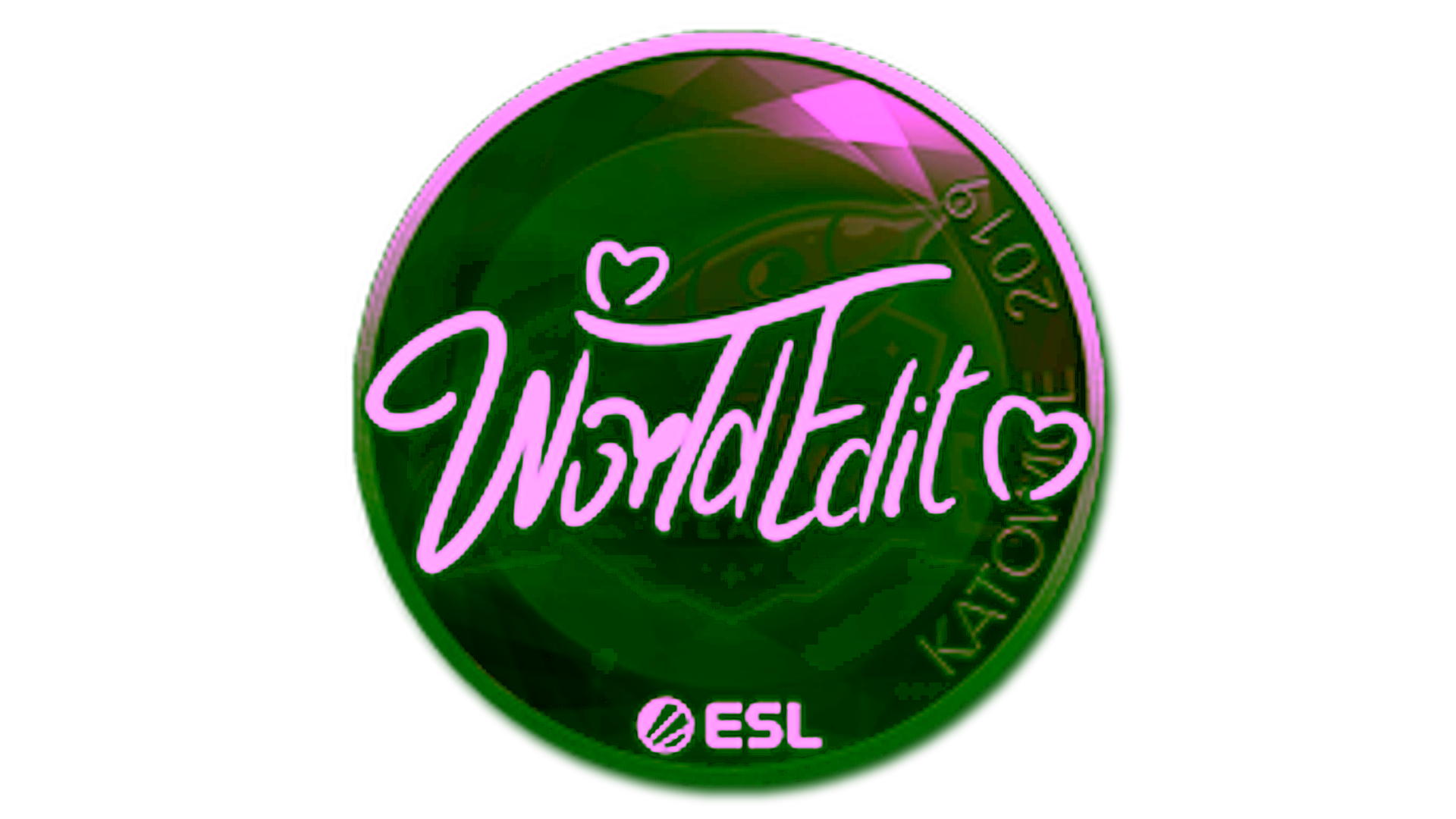 Display for Sticker | WorldEdit | Katowice 2019