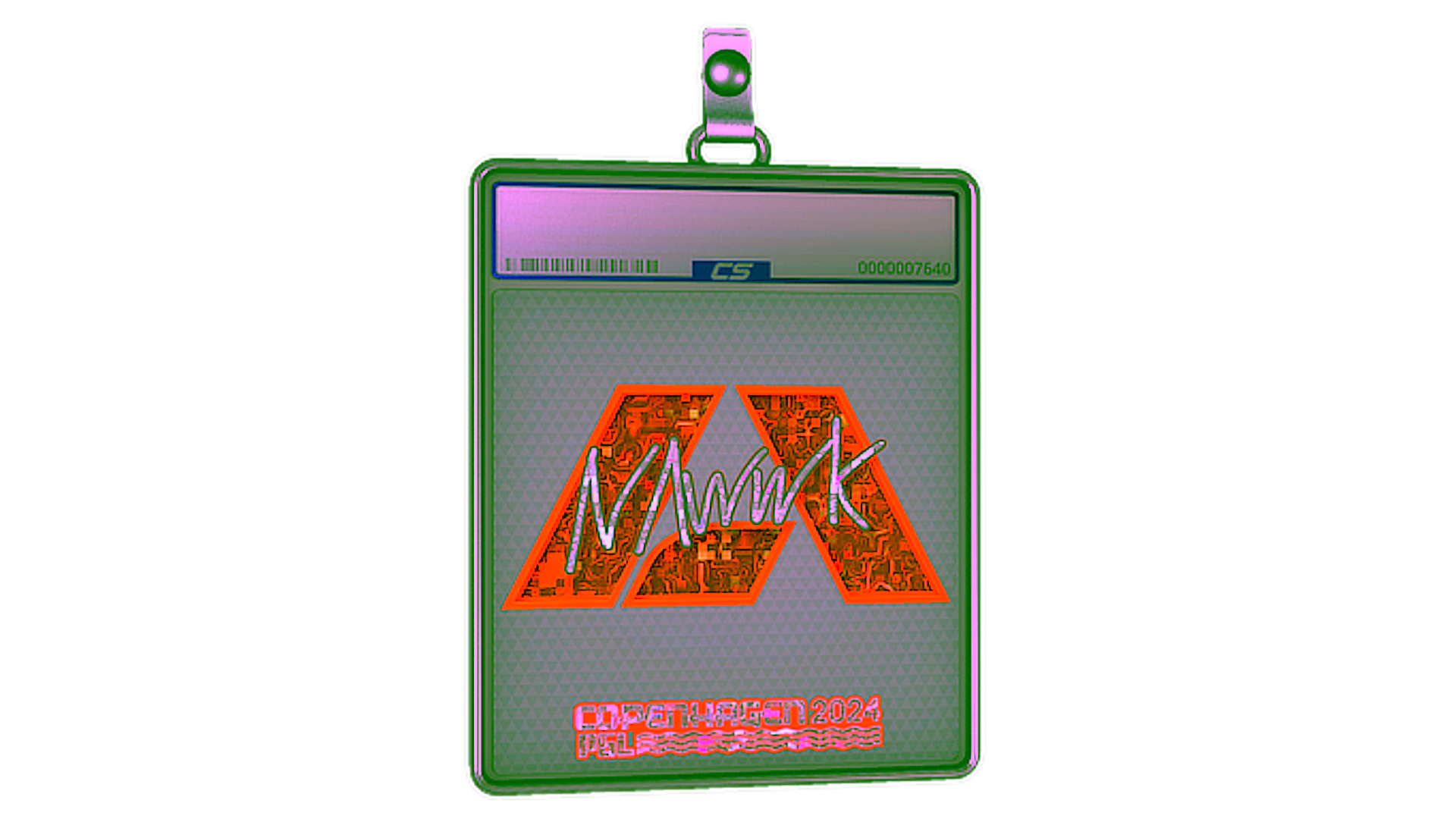 Display for Sticker Slab | nawwk (Glitter) | Copenhagen 2024