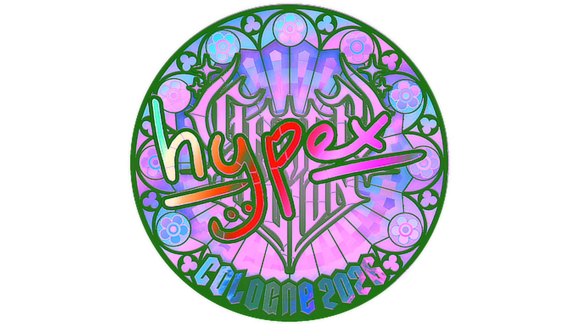 Visar för Sticker | hypex (Holo) | Cologne 2026