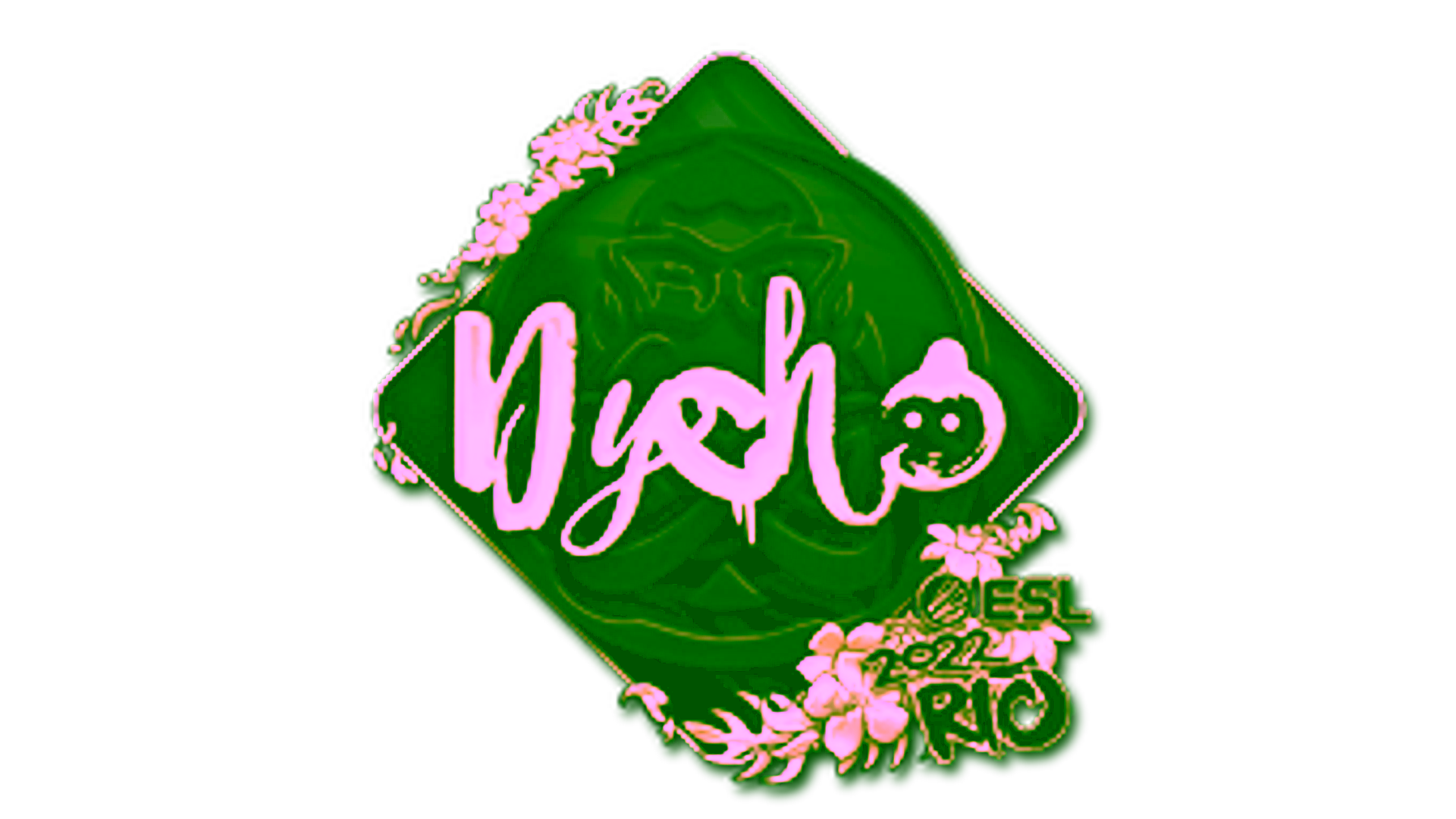 Visar för Sticker | Dycha (Gold) | Rio 2022