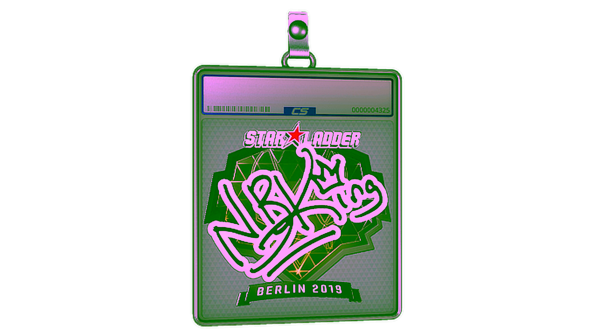 Exibição para Sticker Slab | NBK- (Foil) | Berlin 2019