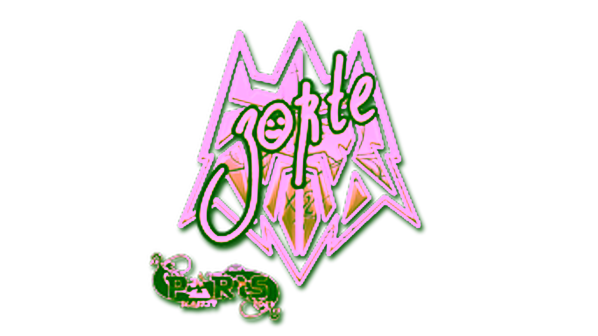 Display for Sticker | zorte (Gold) | Paris 2023