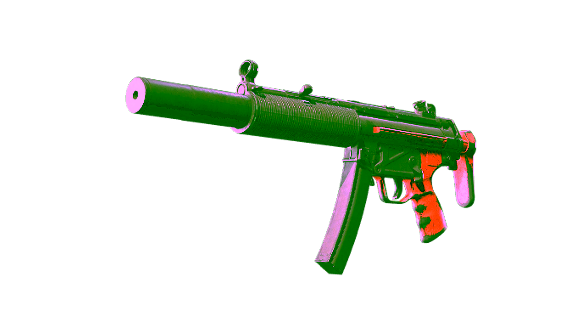Display for Souvenir MP5-SD | Nitro (Battle-Scarred)