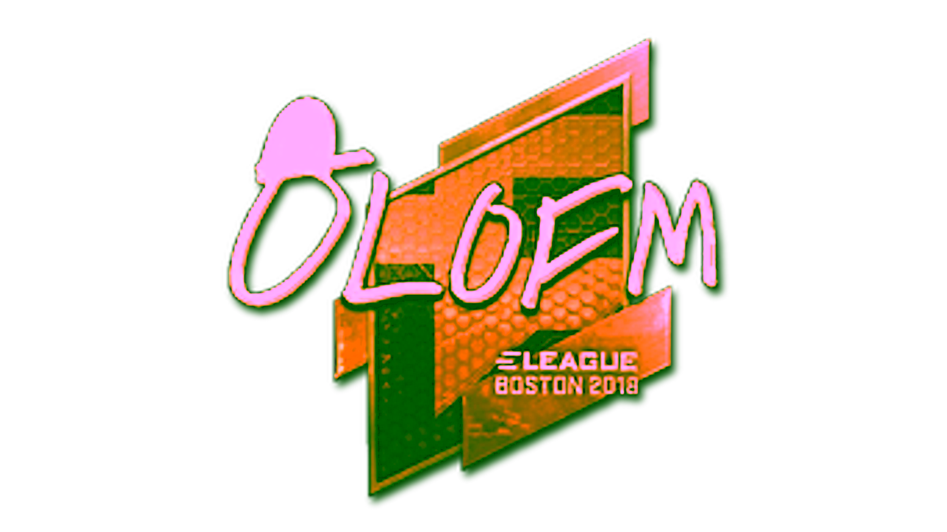Display for Sticker | olofmeister (Gold) | Boston 2018