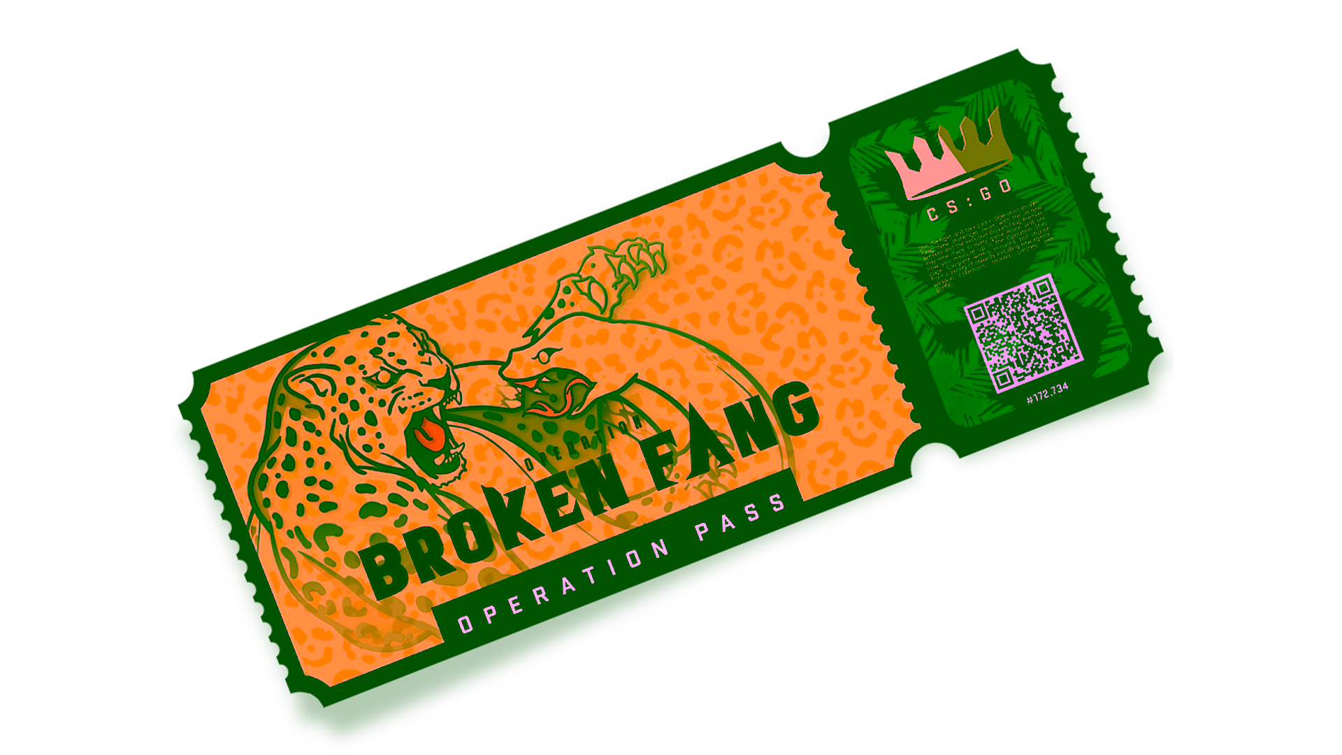 Display for Operation Broken Fang Premium Pass