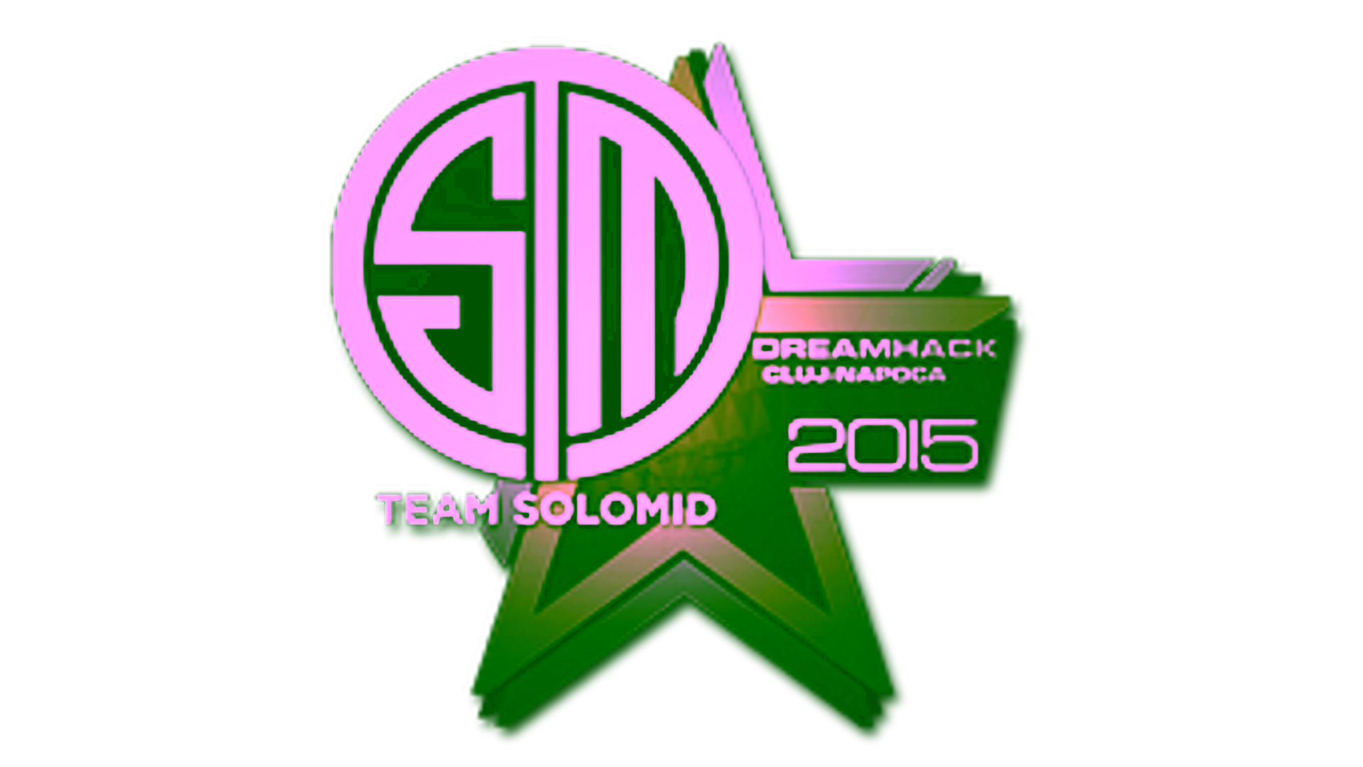 Anzeige für Sticker | Team SoloMid | Cluj-Napoca 2015