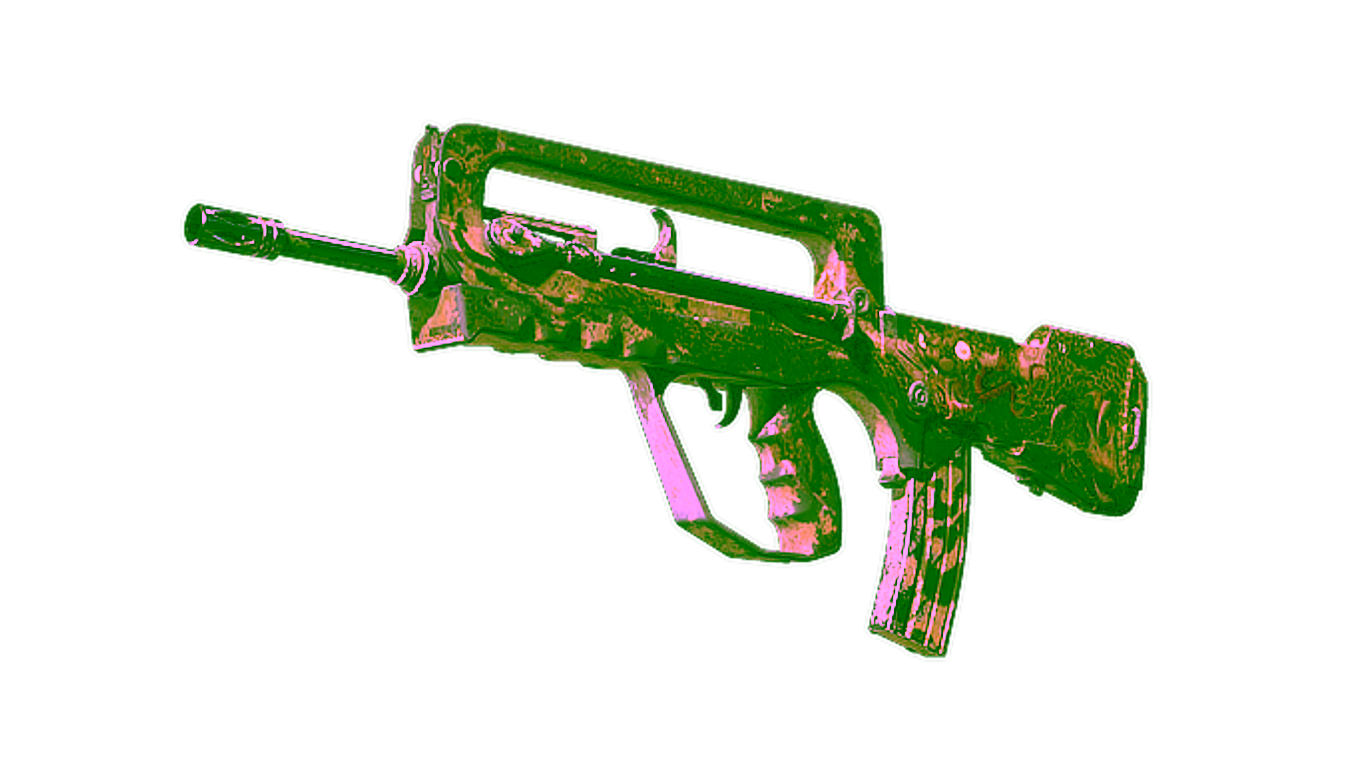 Display for FAMAS | Snake Song (Battle-Scarred)