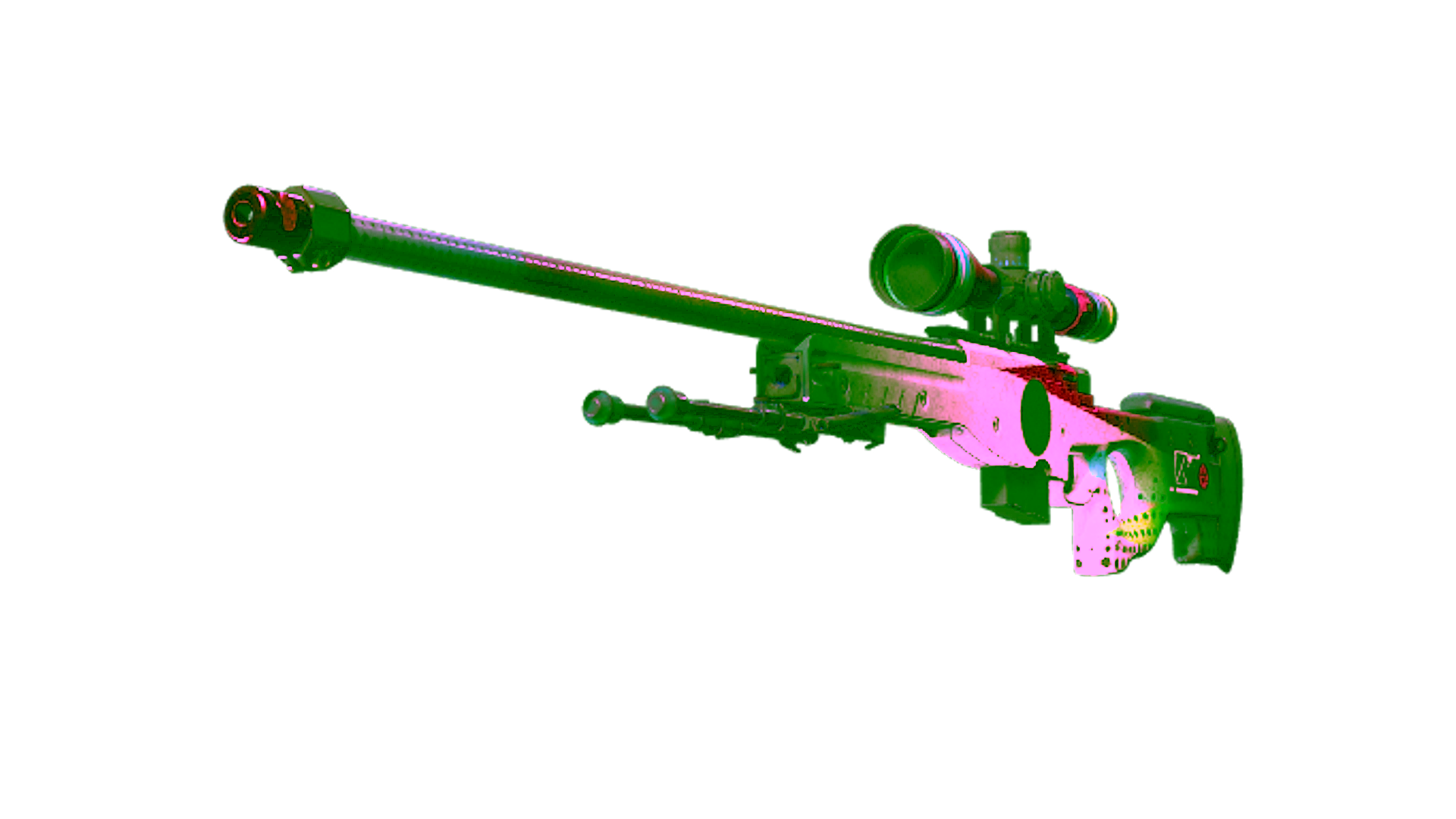 Display for Souvenir AWP | CMYK (Battle-Scarred)