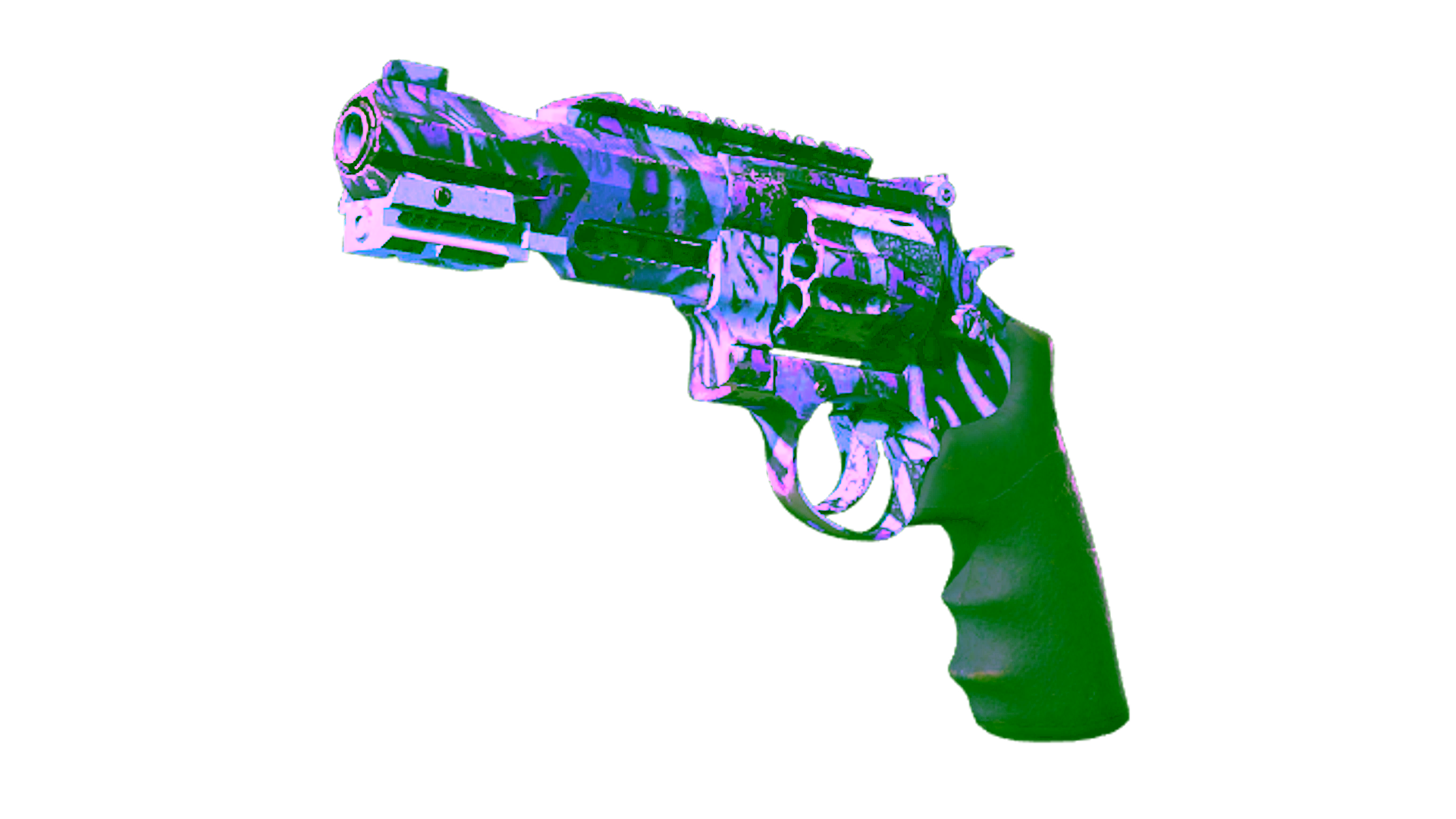 Display for Souvenir R8 Revolver | Phoenix Marker (Well-Worn)