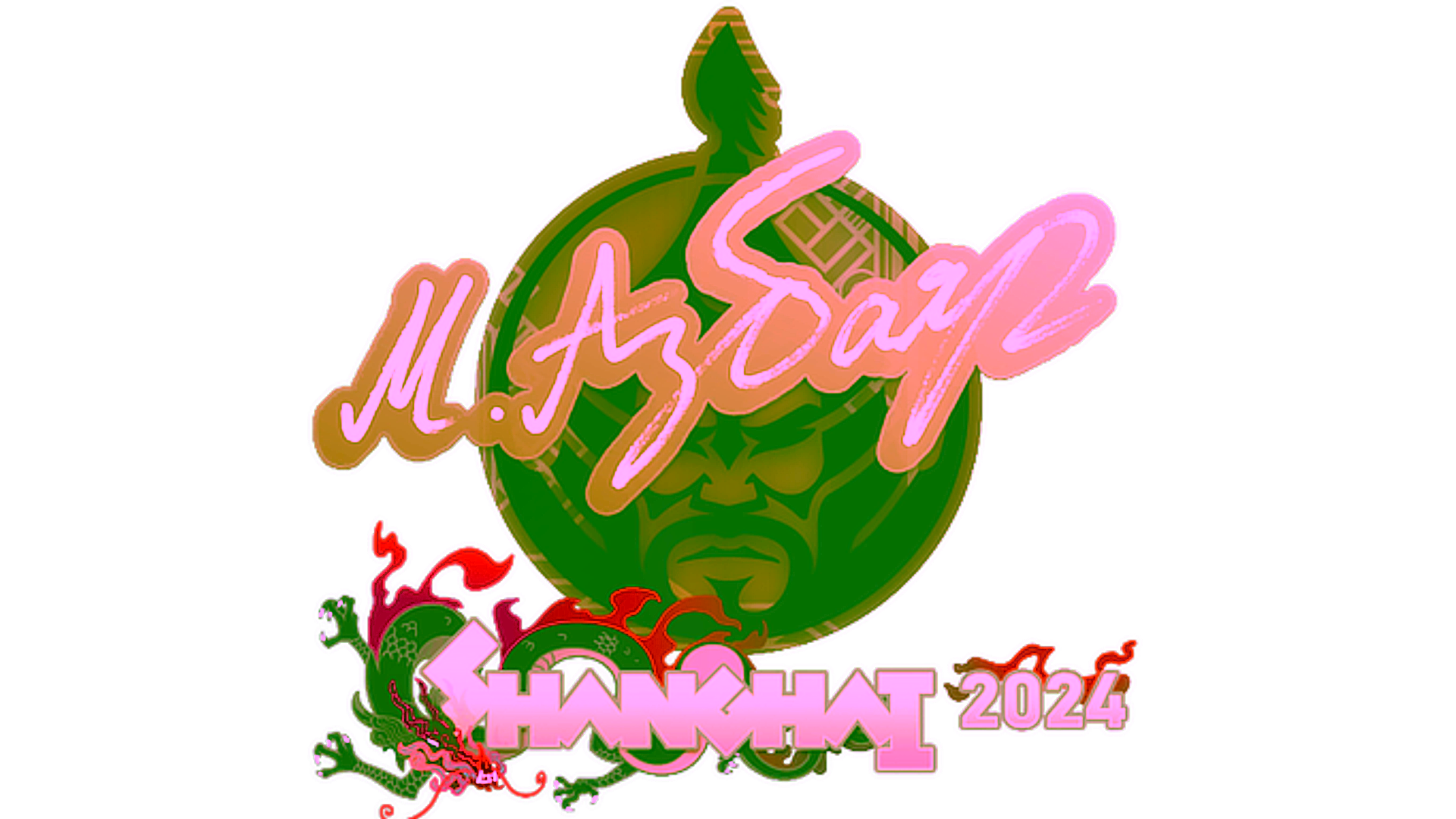 Display for Sticker | Senzu | Shanghai 2024