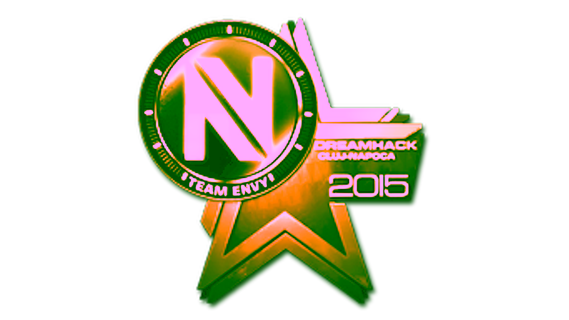 Display for Sticker | Team EnVyUs (Gold) | Cluj-Napoca 2015