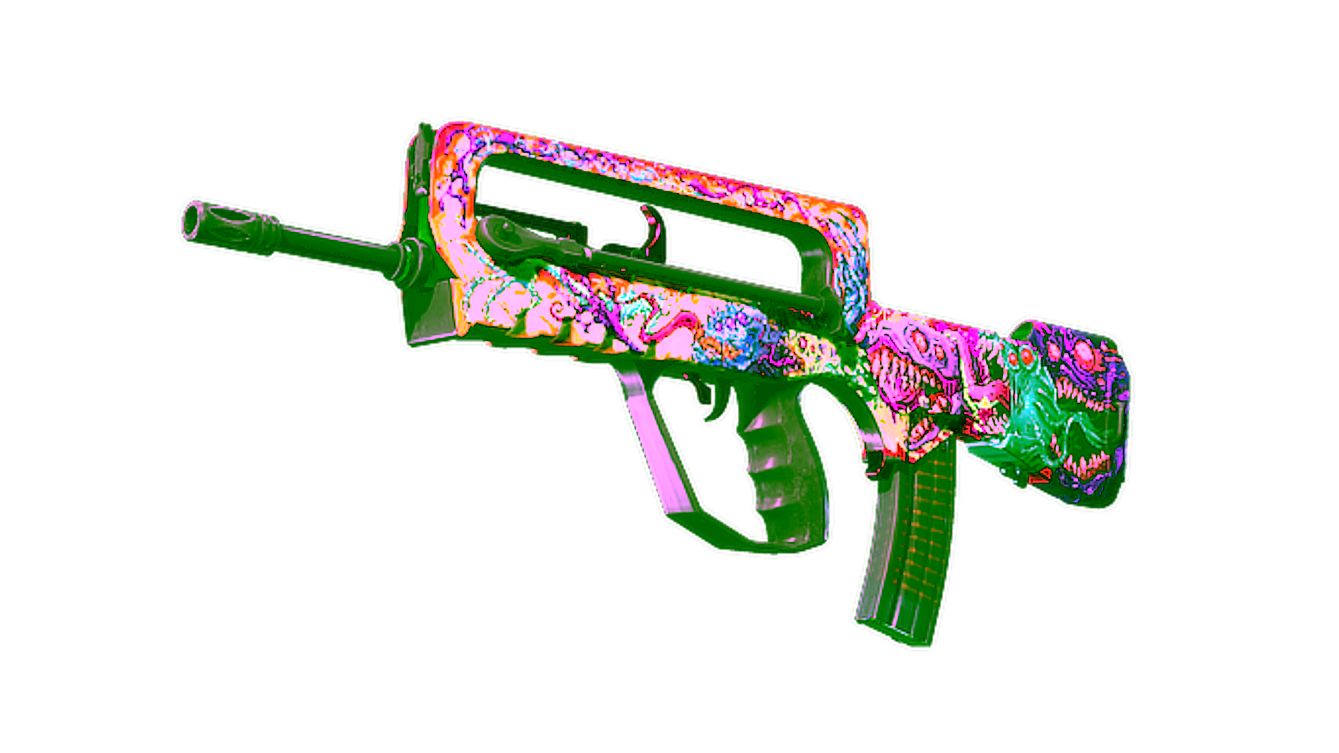 Display for StatTrak™ FAMAS | Bad Trip (Minimal Wear)