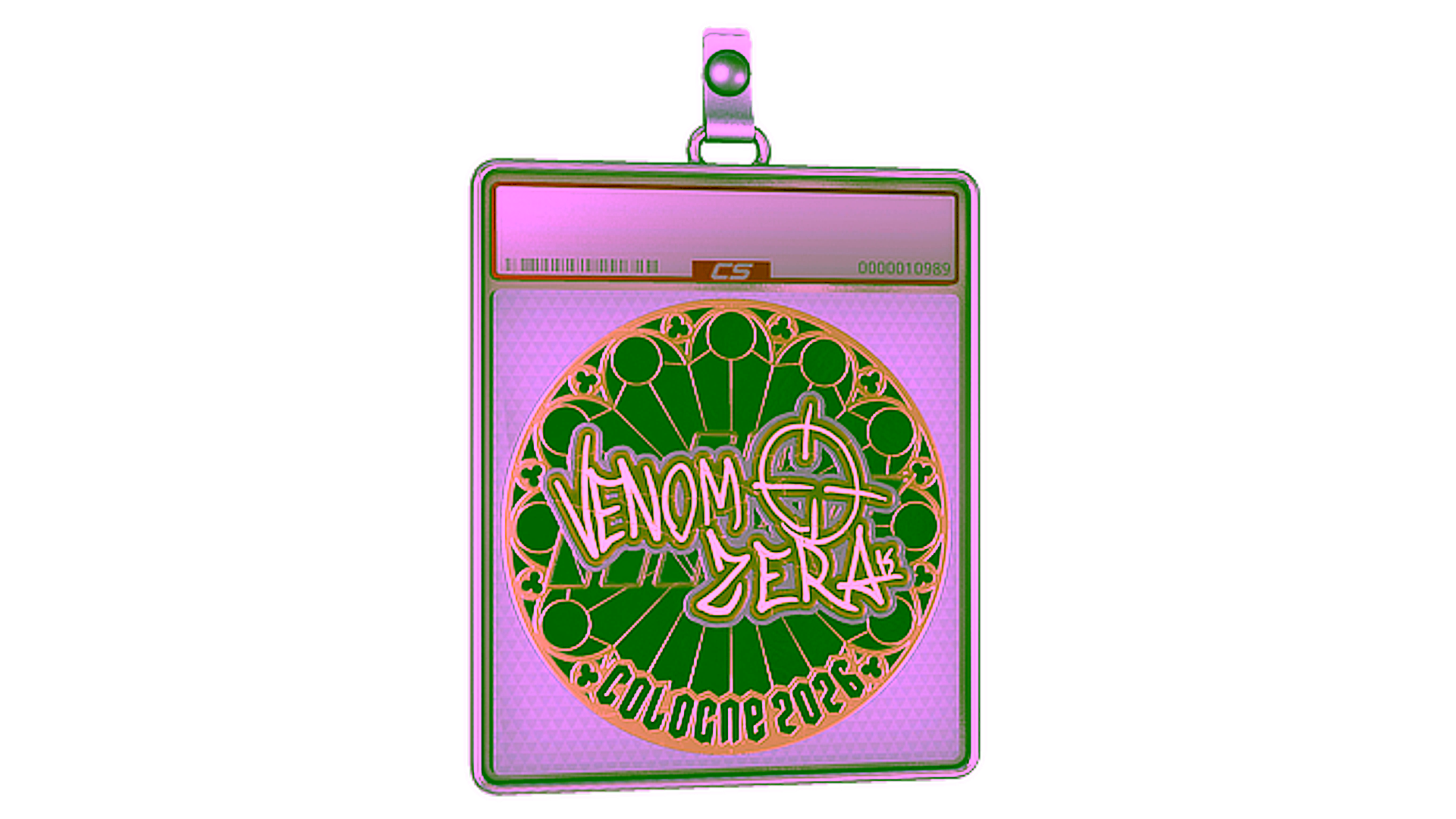 Display for Sticker Slab | venomzera (Gold) | Cologne 2026