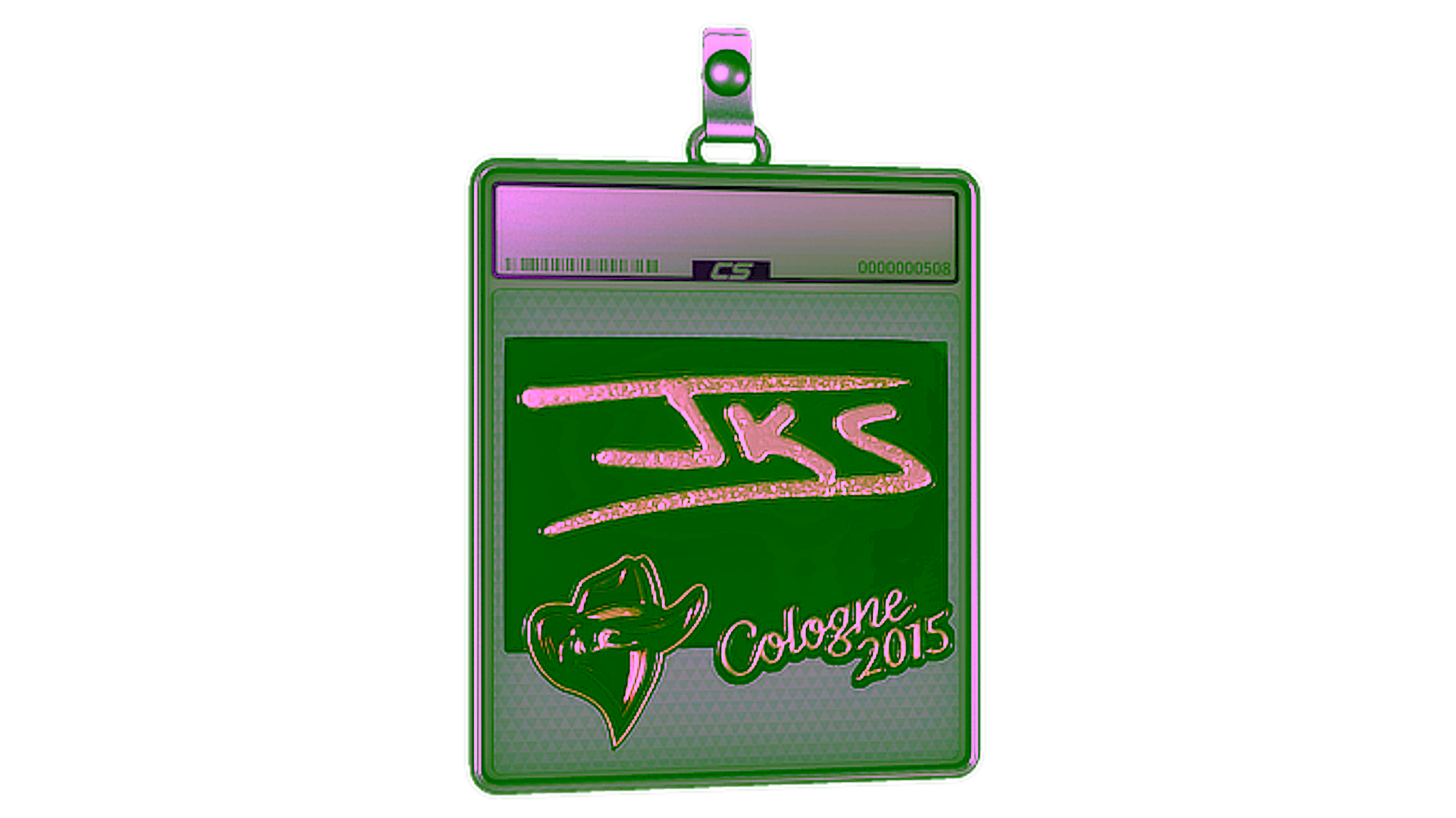 Display for Sticker Slab | jks (Gold) | Cologne 2015