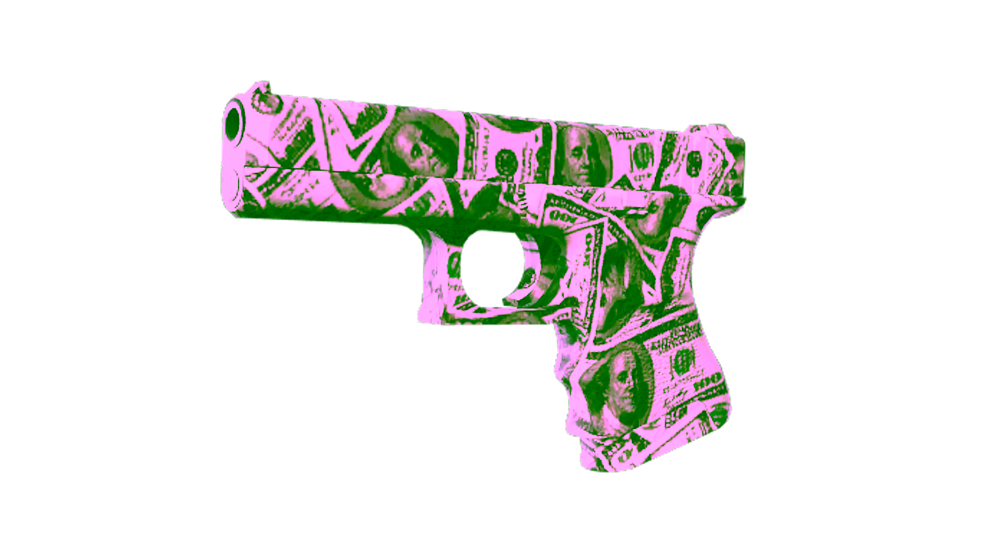 Display for Souvenir Glock-18 | Franklin (Factory New)