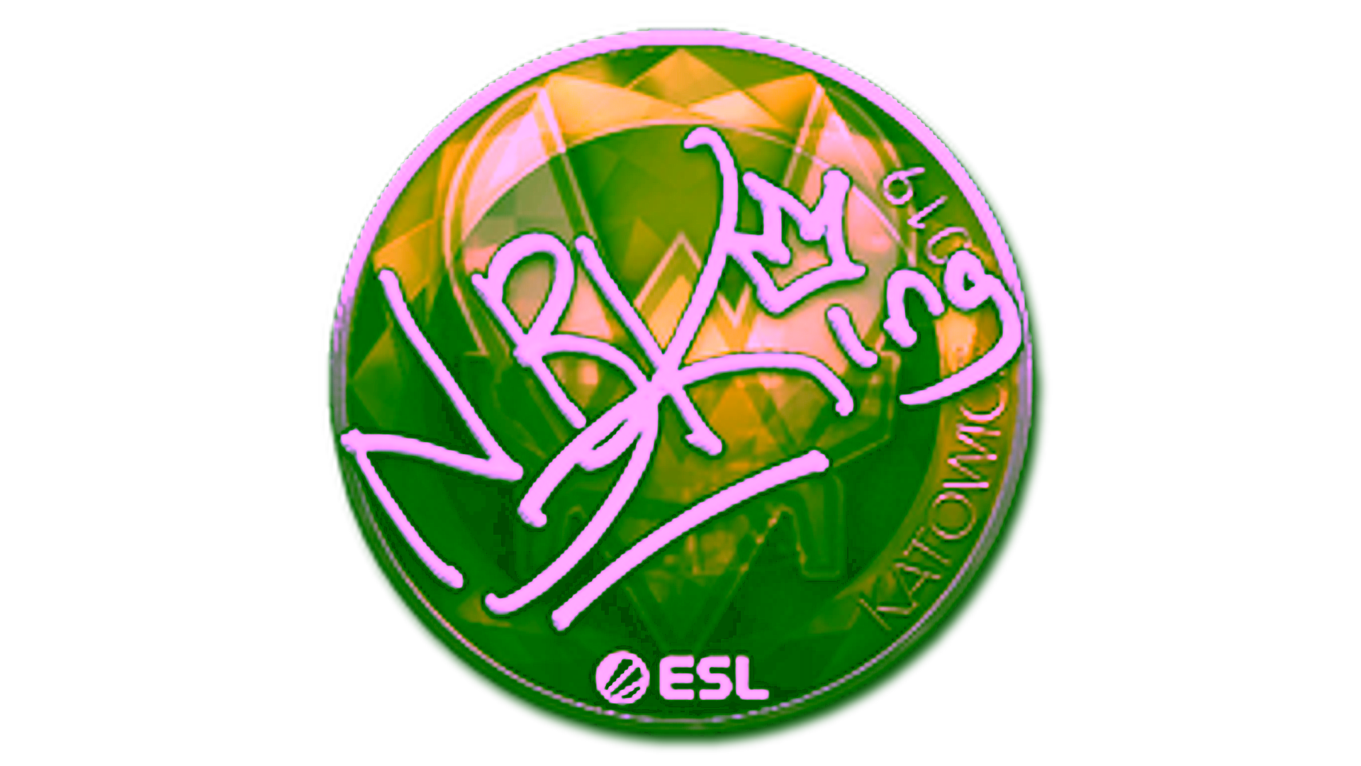 Display for Sticker | NBK- (Foil) | Katowice 2019