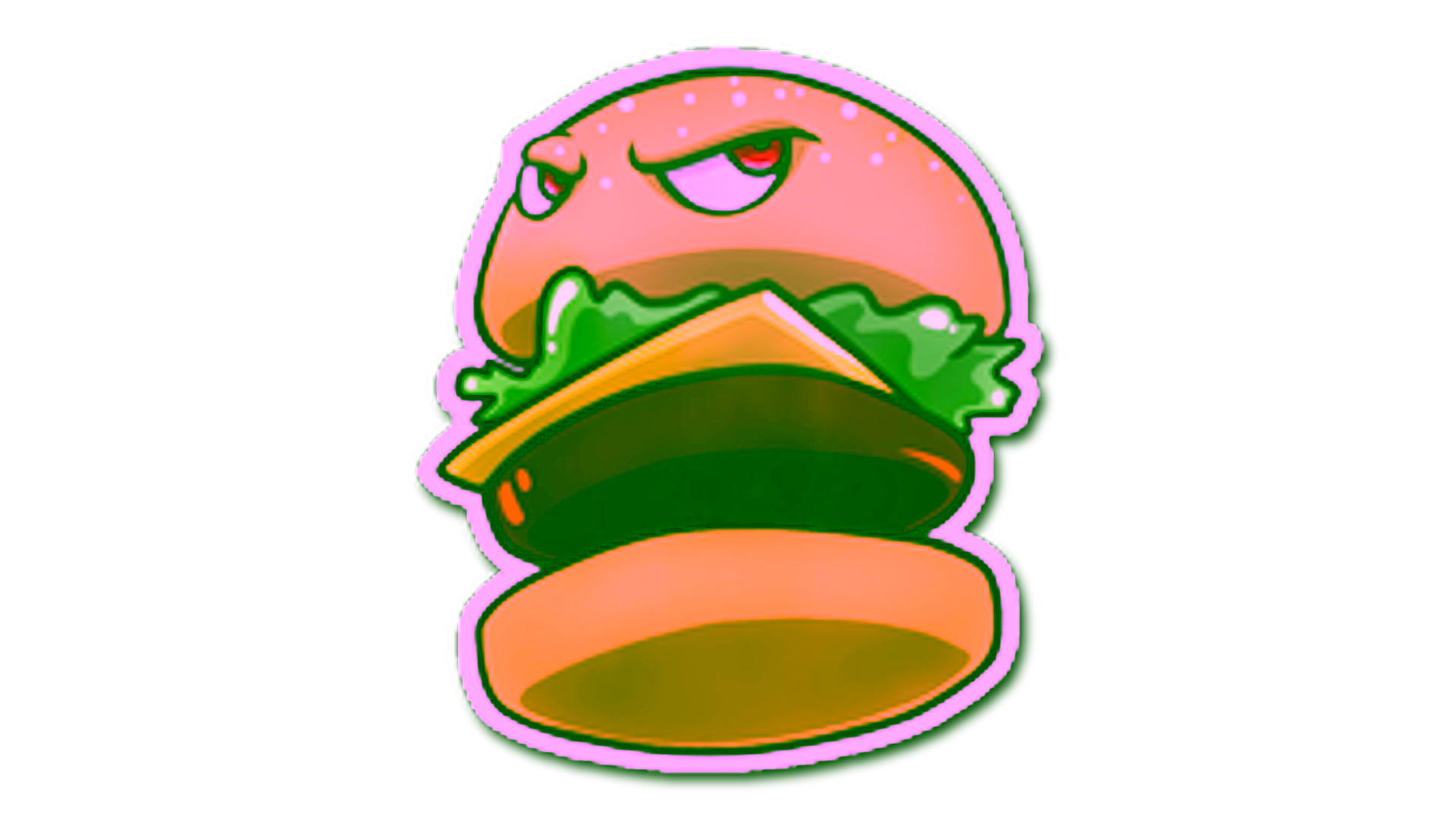 Display for Sticker | Bossy Burger