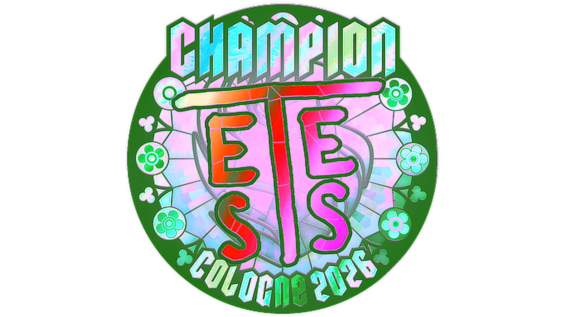 Display for Sticker | TeSeS (Holo, Champion) | Cologne 2026