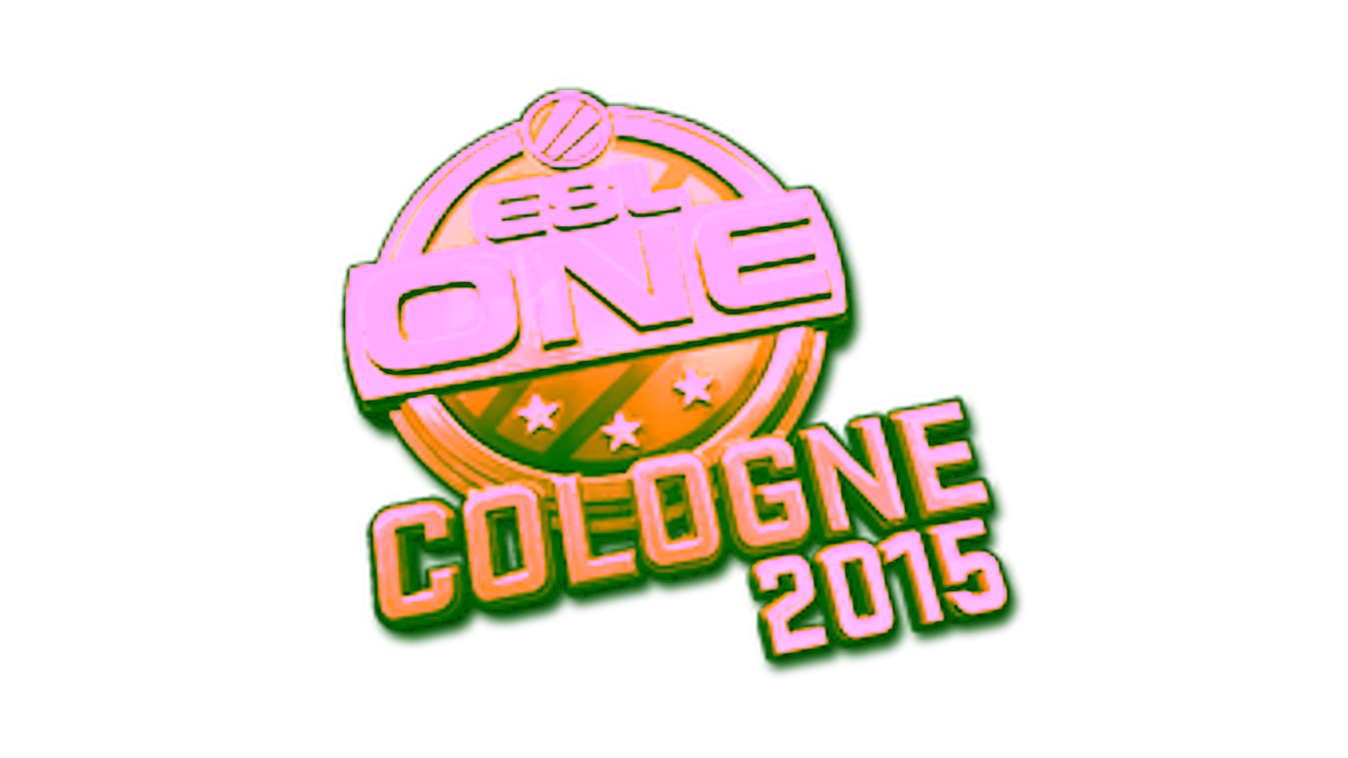 Affichage pour Sticker | ESL (Gold) | Cologne 2015