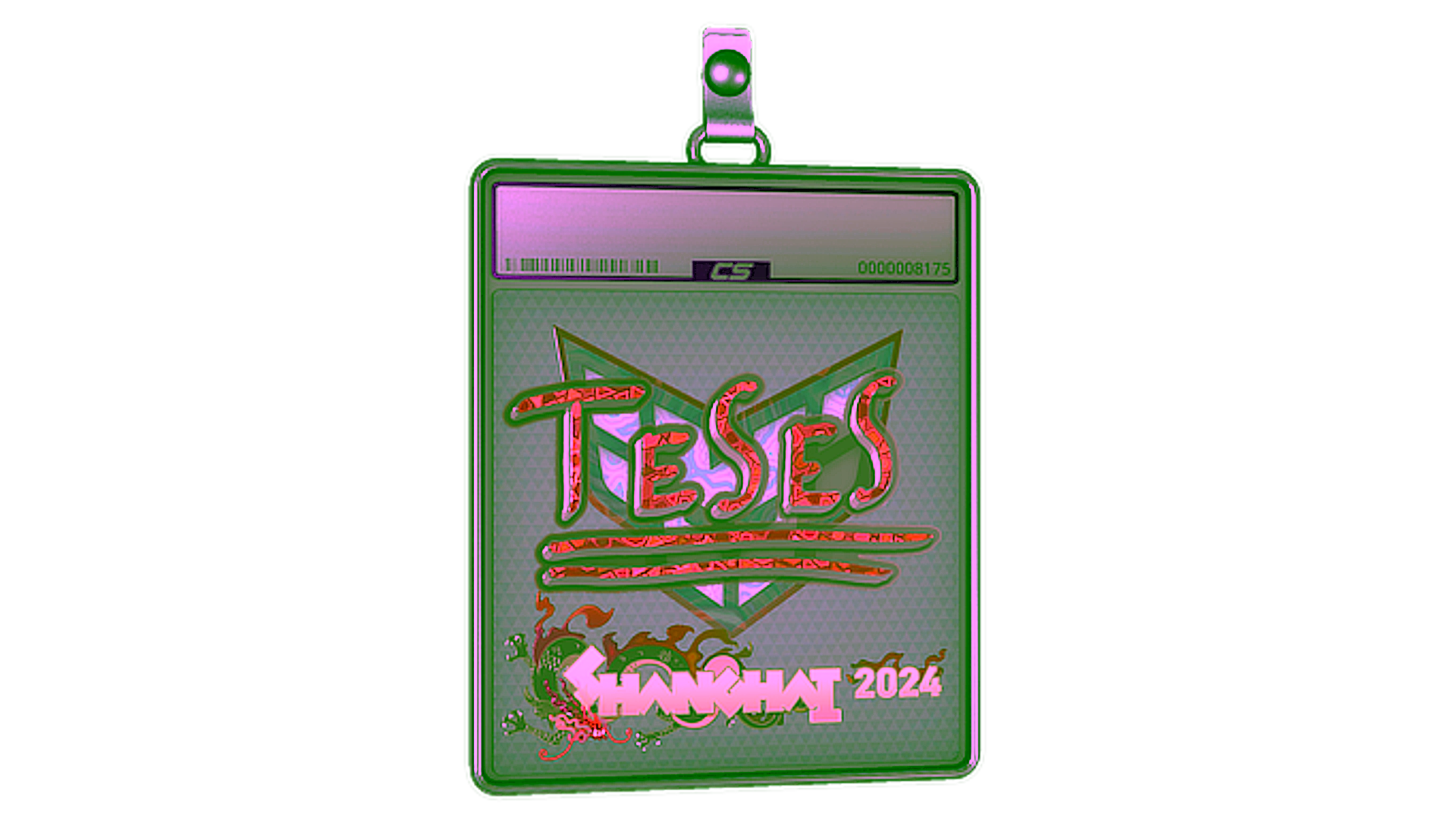 Sticker Slab | TeSeS (Holo) | Shanghai 2024 için görüntü