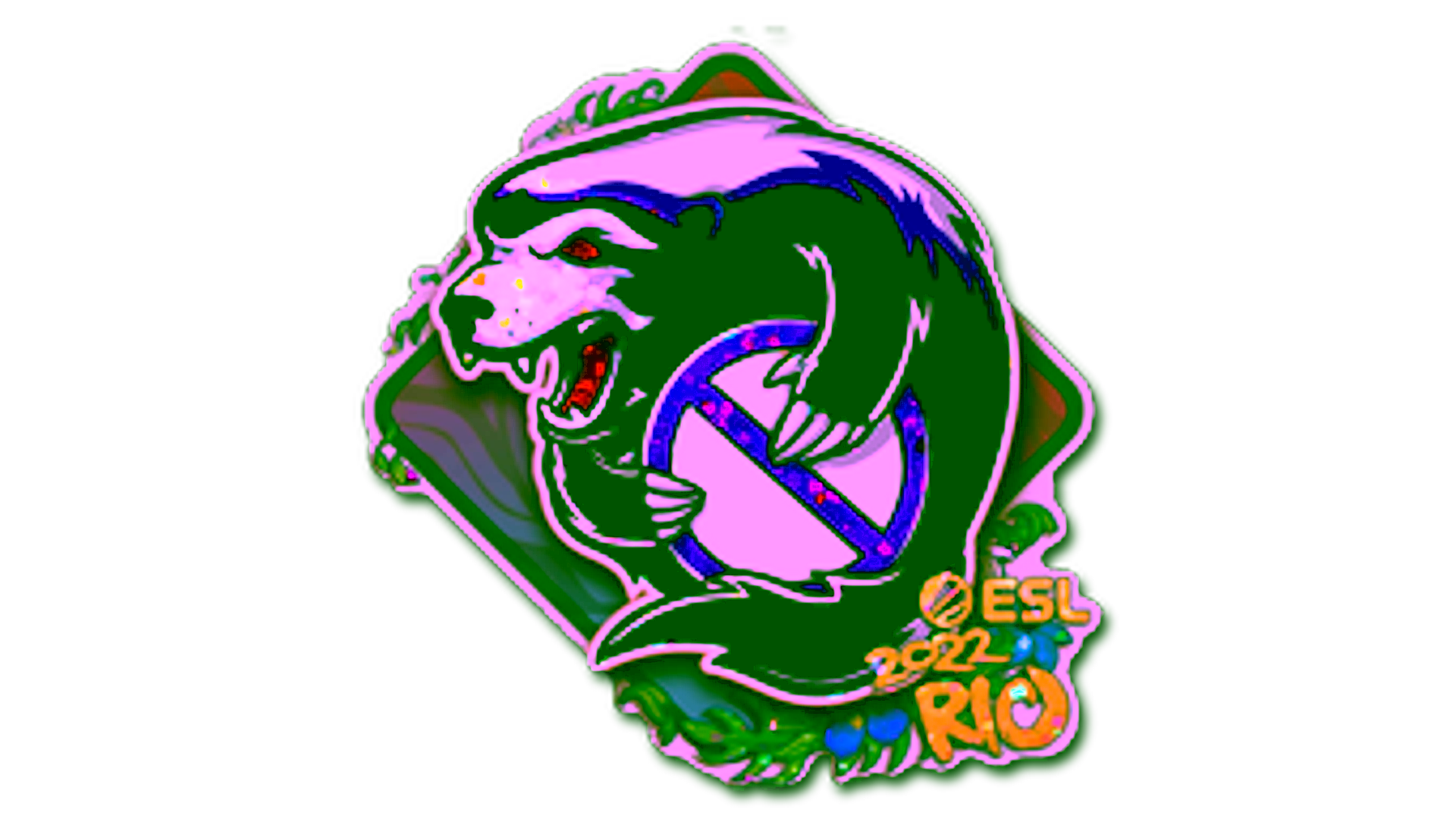 Affichage pour Sticker | Outsiders (Glitter) | Rio 2022