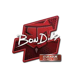 Sticker bondik Atlanta 2017