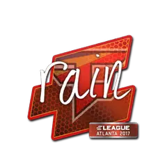Sticker rain Atlanta 2017