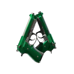 Dual Berettas Emerald
