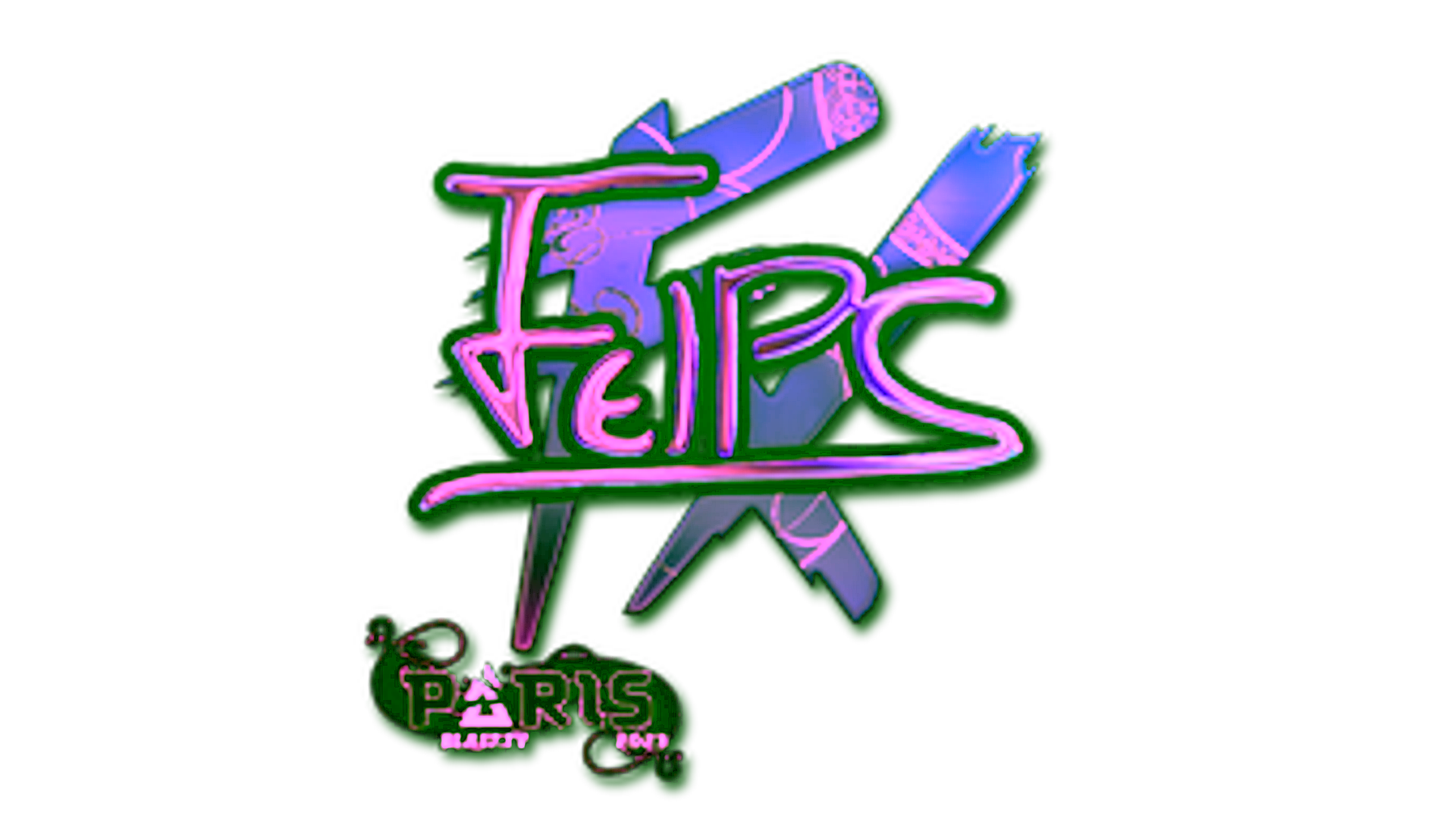 Display for Sticker | felps (Holo) | Paris 2023