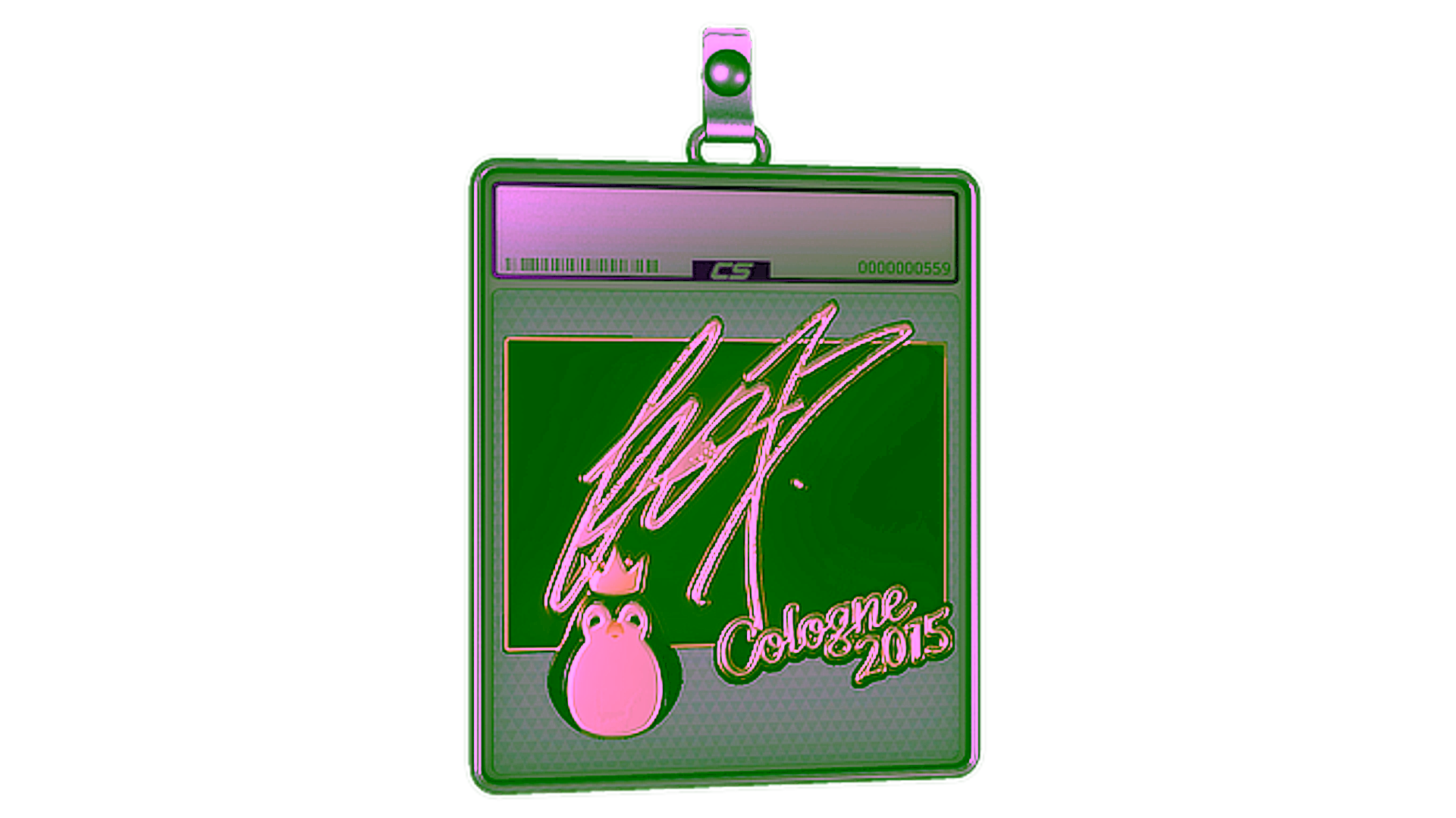 Mostrar para Sticker Slab | fox (Gold) | Cologne 2015