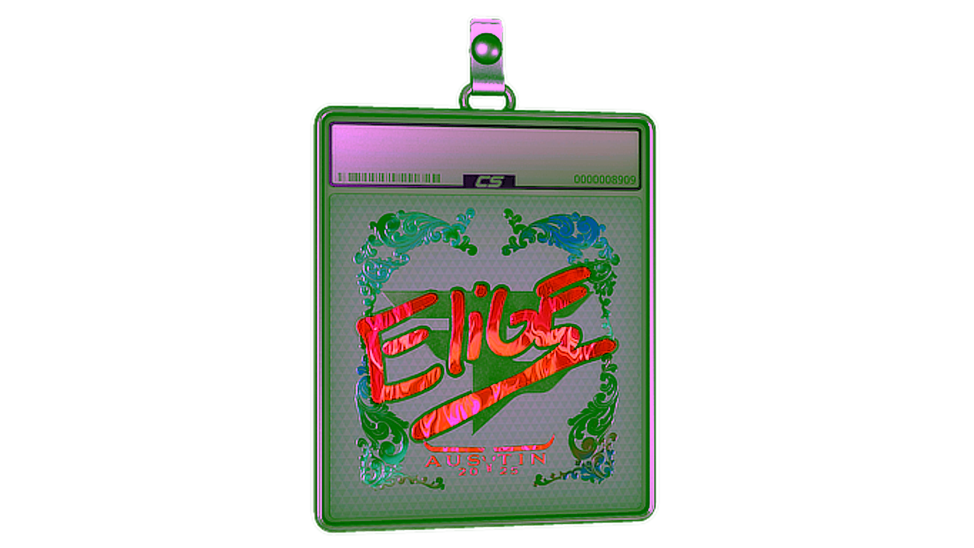 Sticker Slab | EliGE (Holo) | Austin 2025 için görüntü